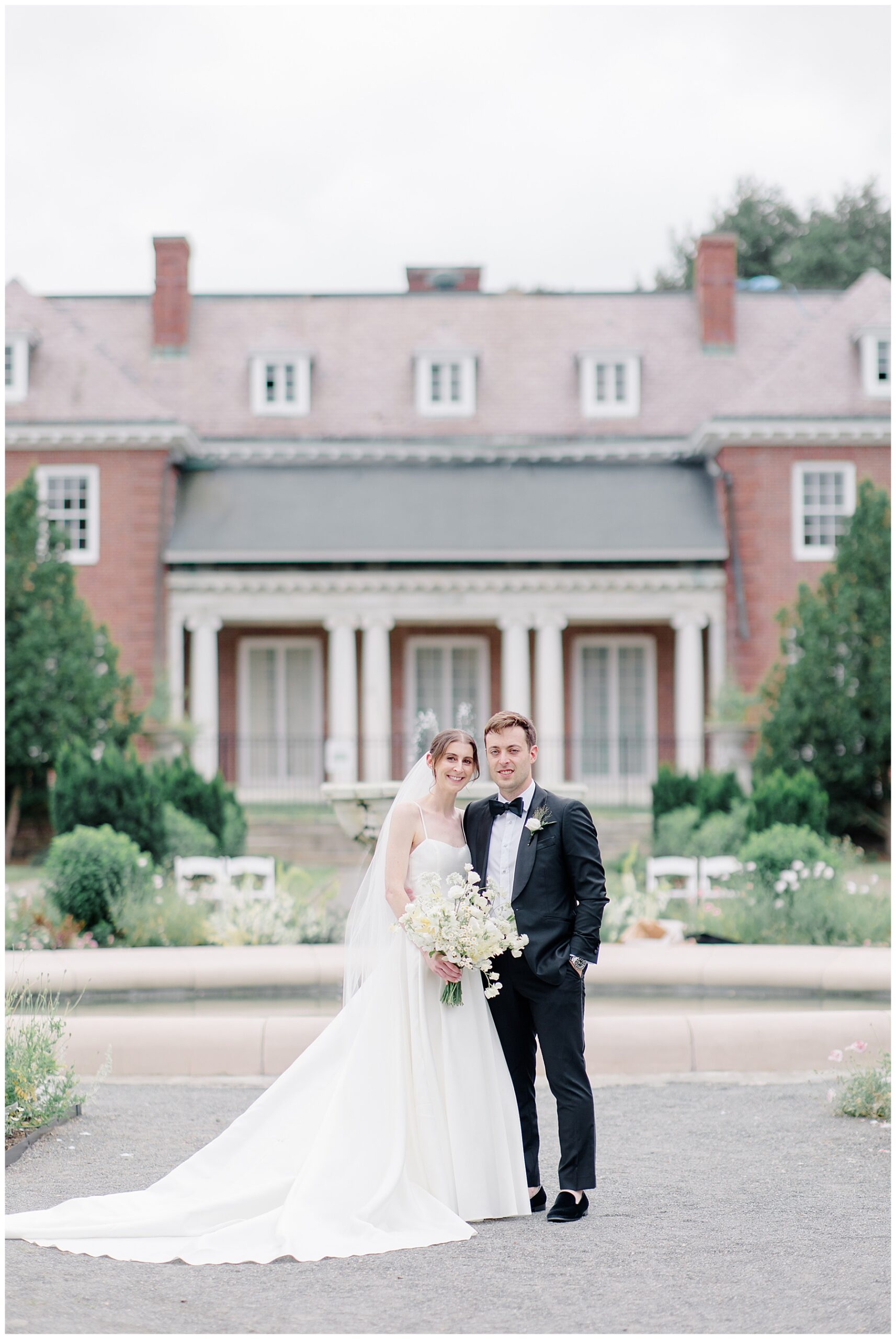 timeless bride and groom portraits