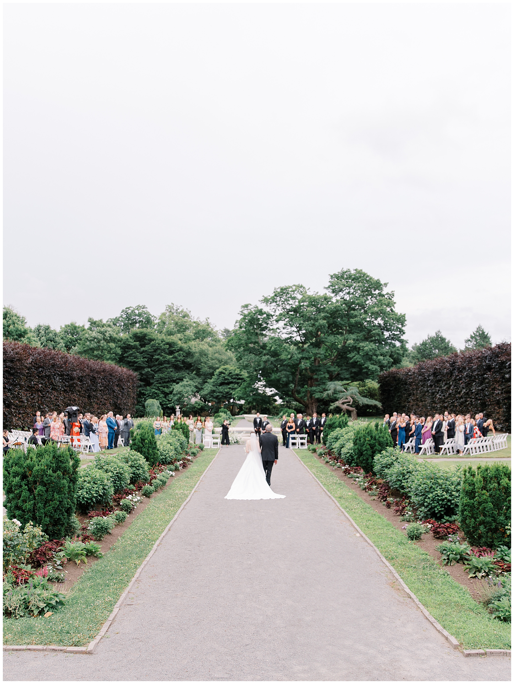 Stunning Garden Wedding at The Gardens at Elm Bank  