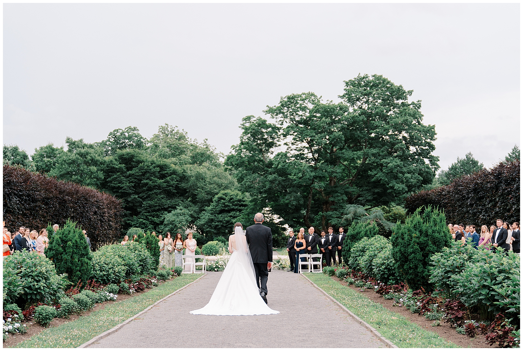 Stunning Garden Wedding at The Gardens at Elm Bank  