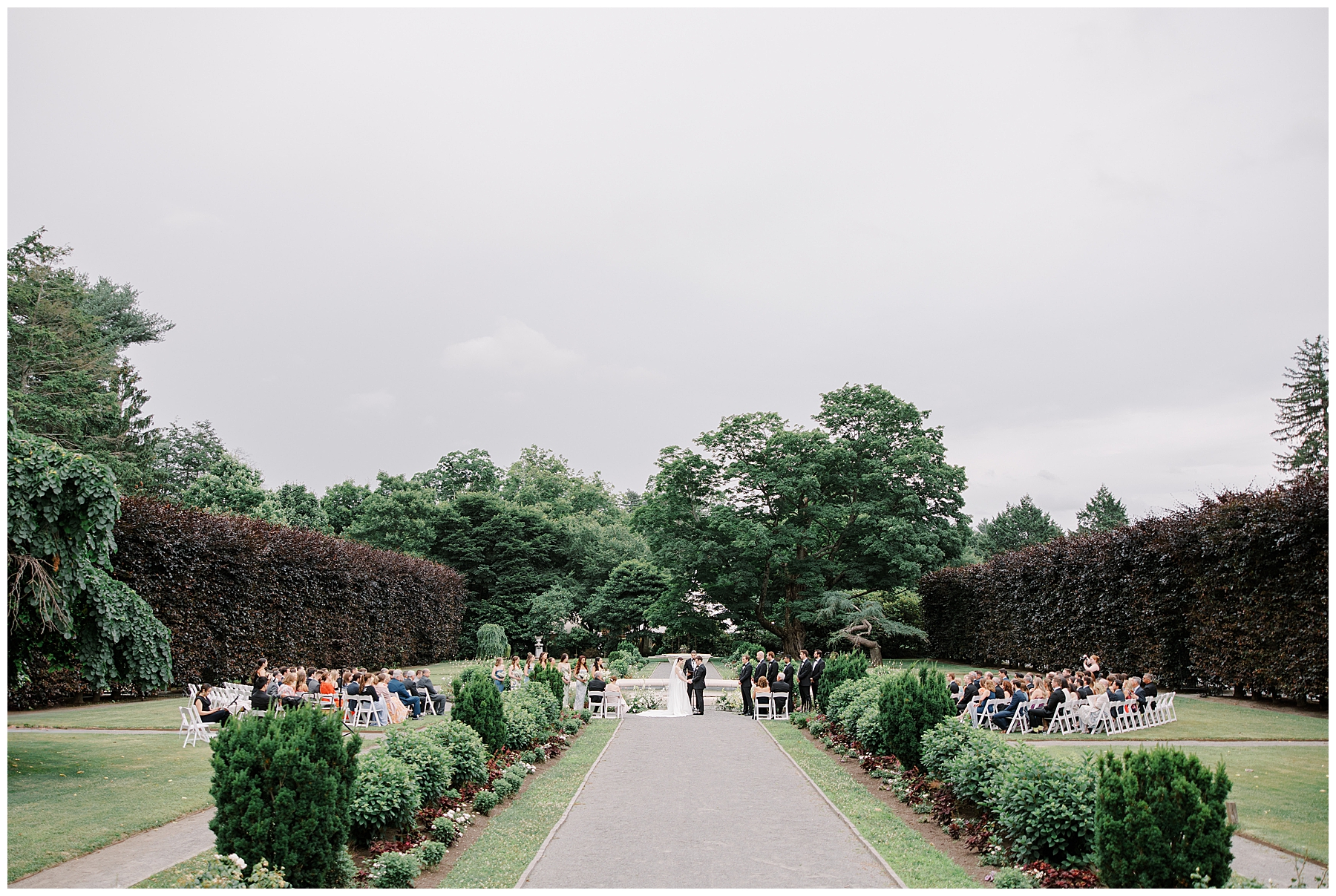 outdoor wedding ceremony 