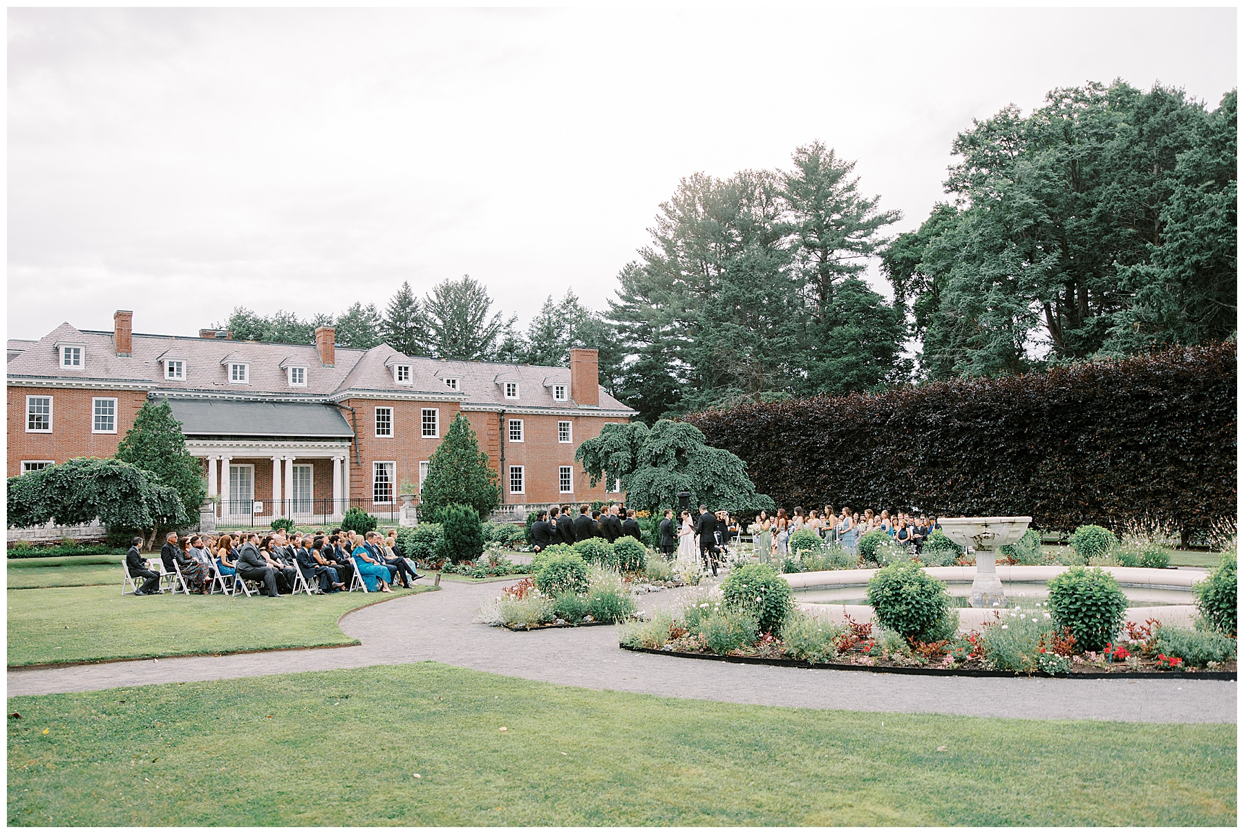 Stunning Garden Wedding at The Gardens at Elm Bank  