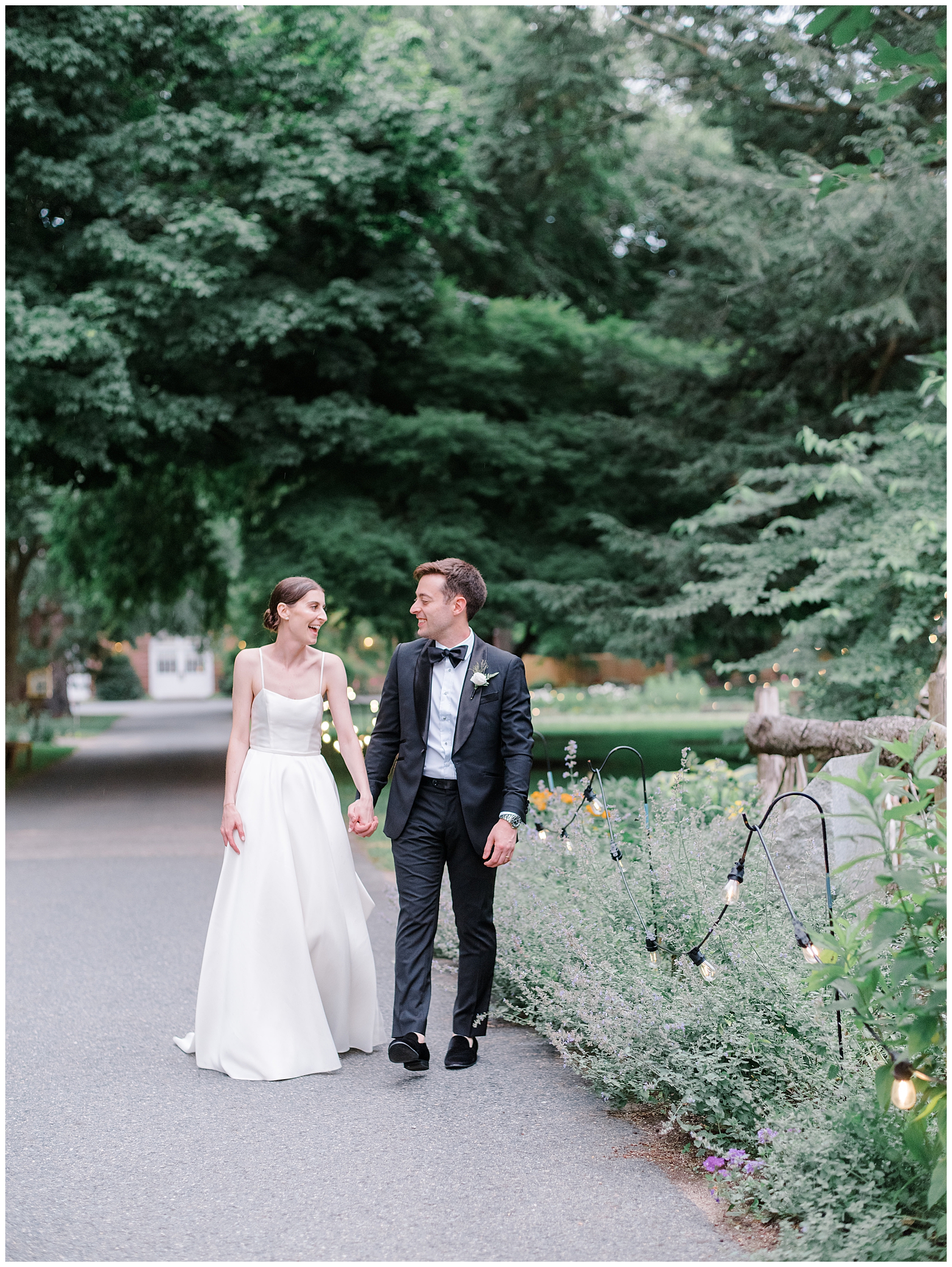 candid wedding photos from Stunning Garden Wedding at The Gardens at Elm Bank  