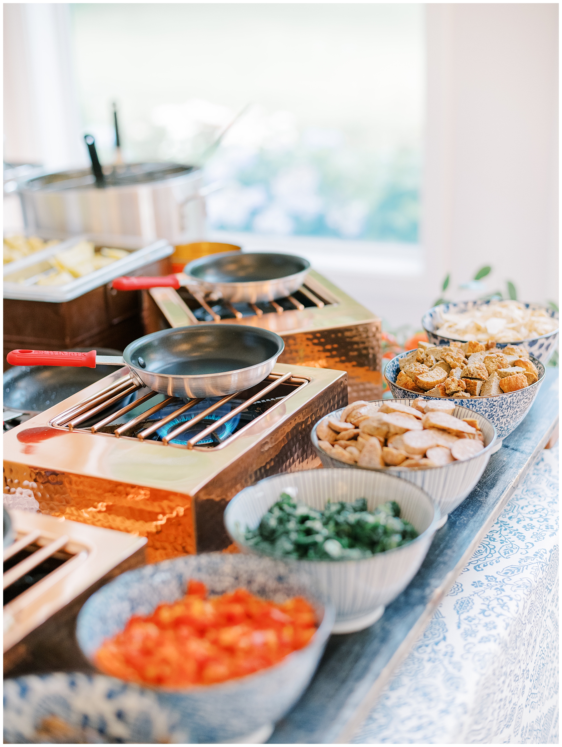 food at grand opening