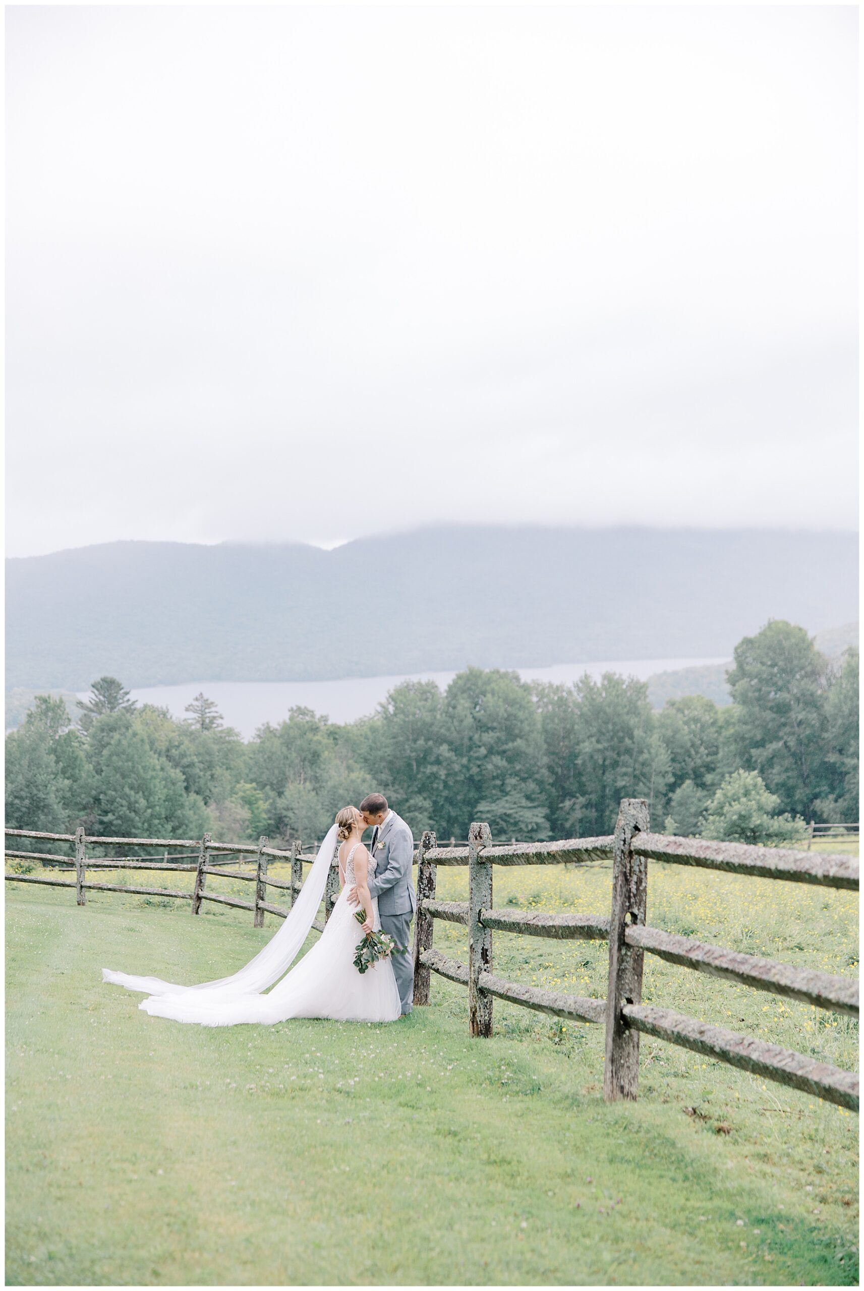 romantic Vermont Wedding photos at Mountain Top Resort 