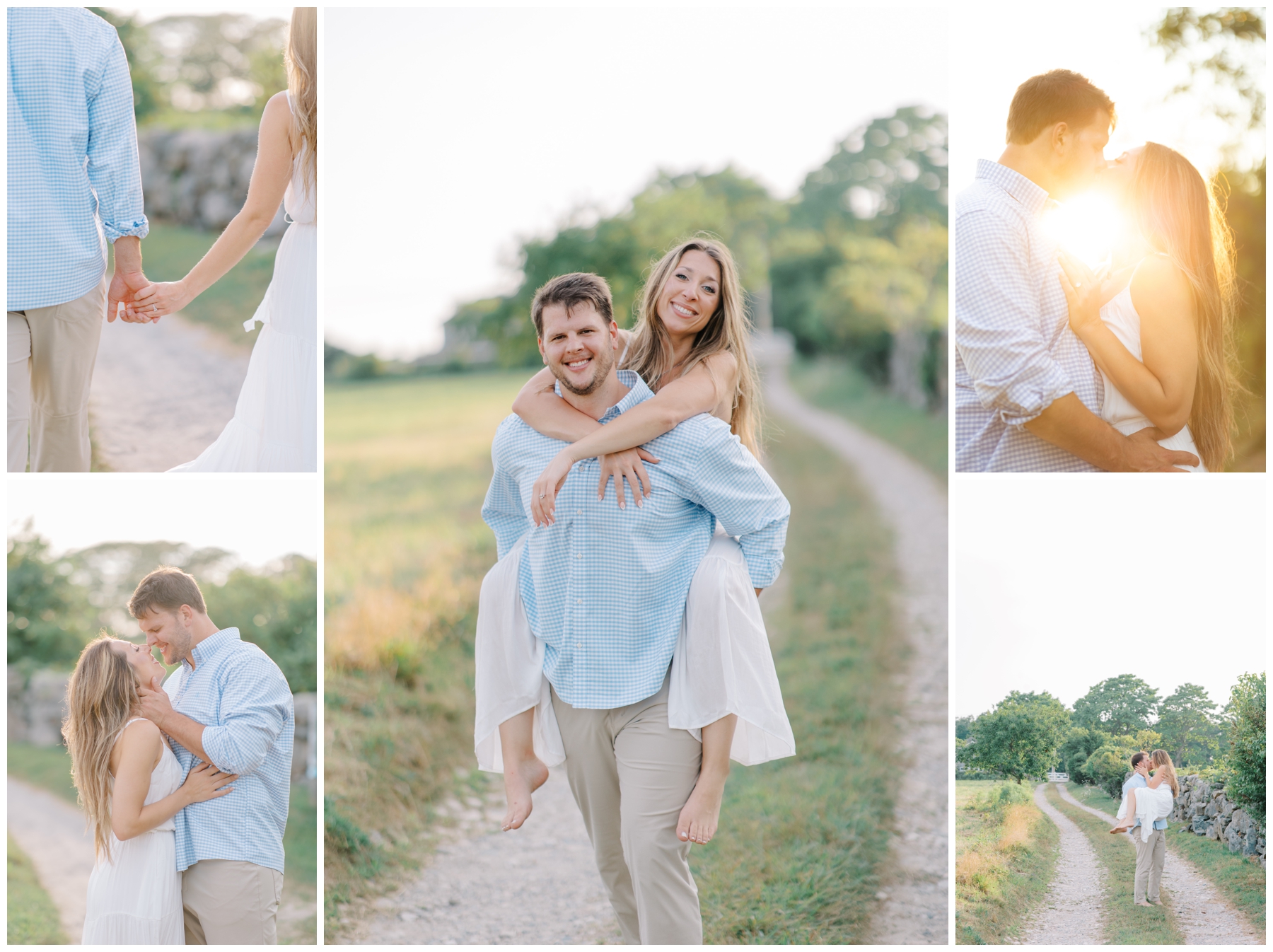 Romantic Westport MA Engagement Session