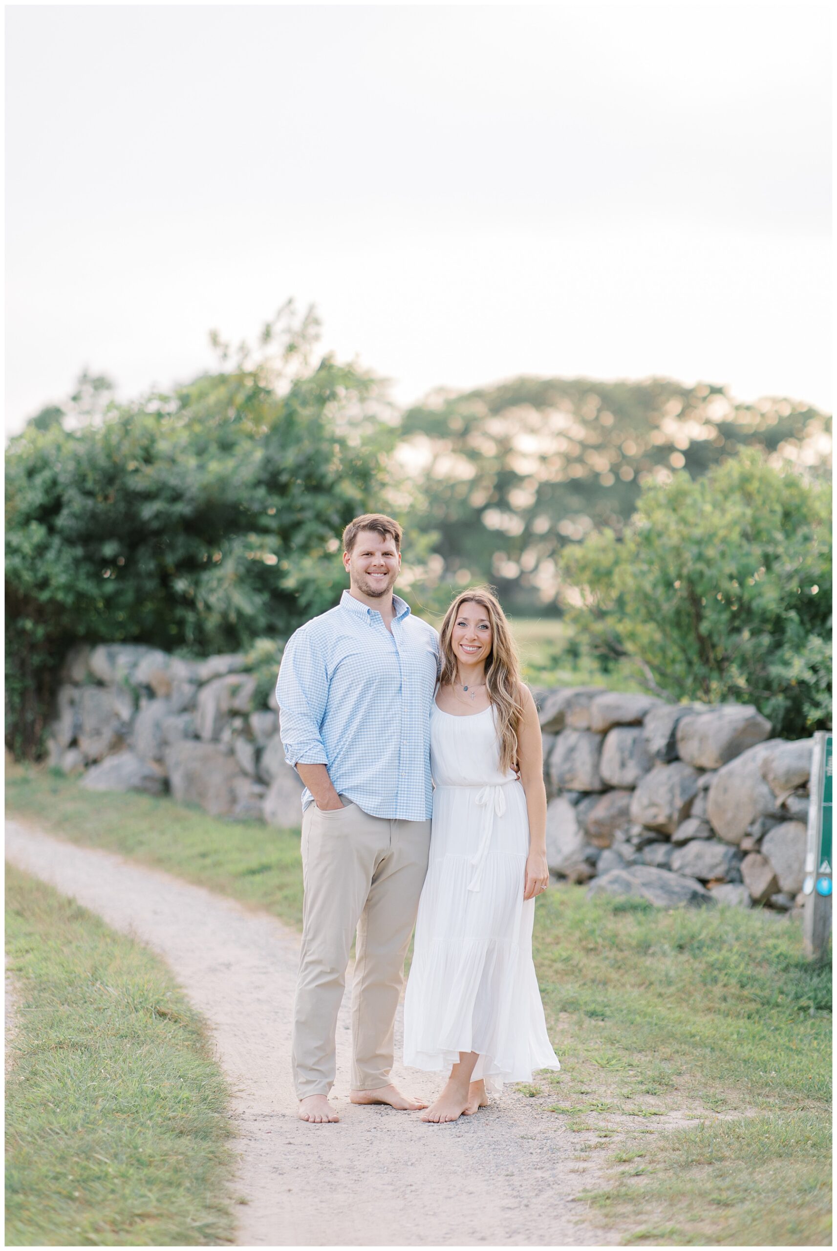 Romantic Westport MA Engagement Session