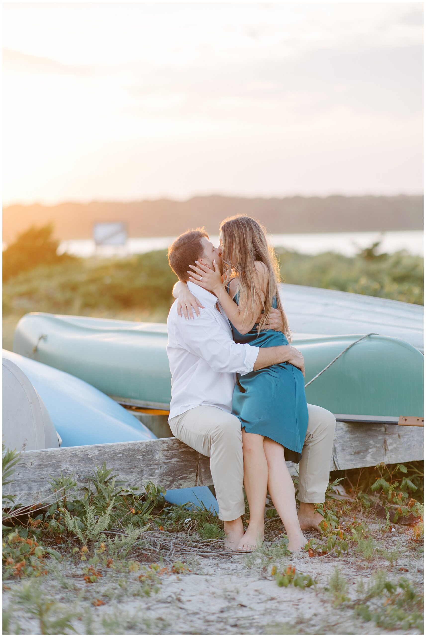 Romantic Westport MA Engagement Session