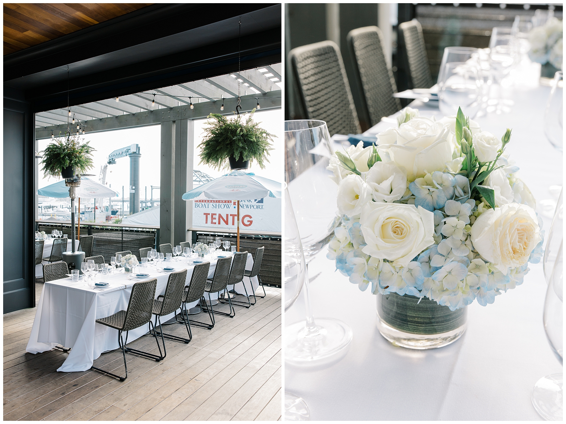 Rehearsal dinner decorations