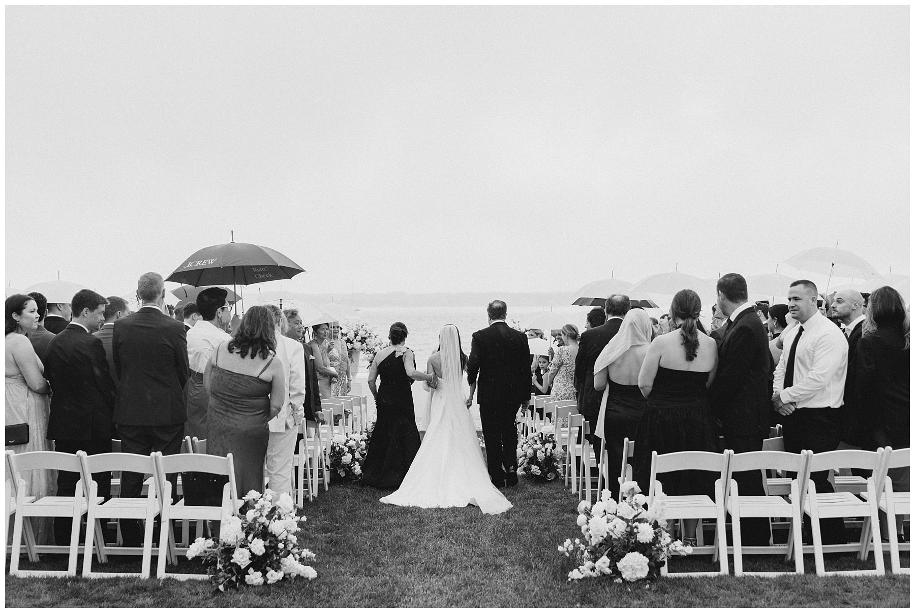 wedding ceremony at Belle Mer