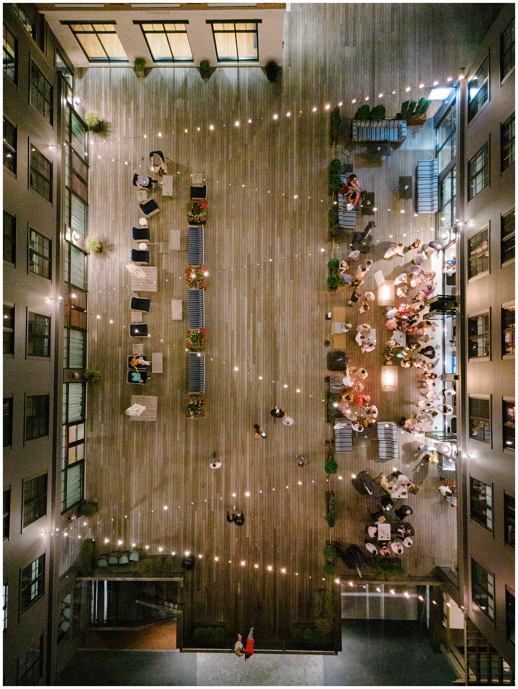 aerial view of venue in Newport