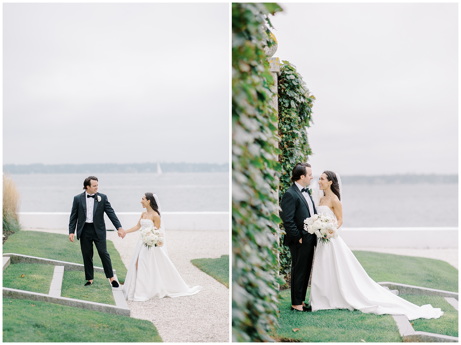 Coastal Wedding at Belle Mer, A Longwood Venue in Newport