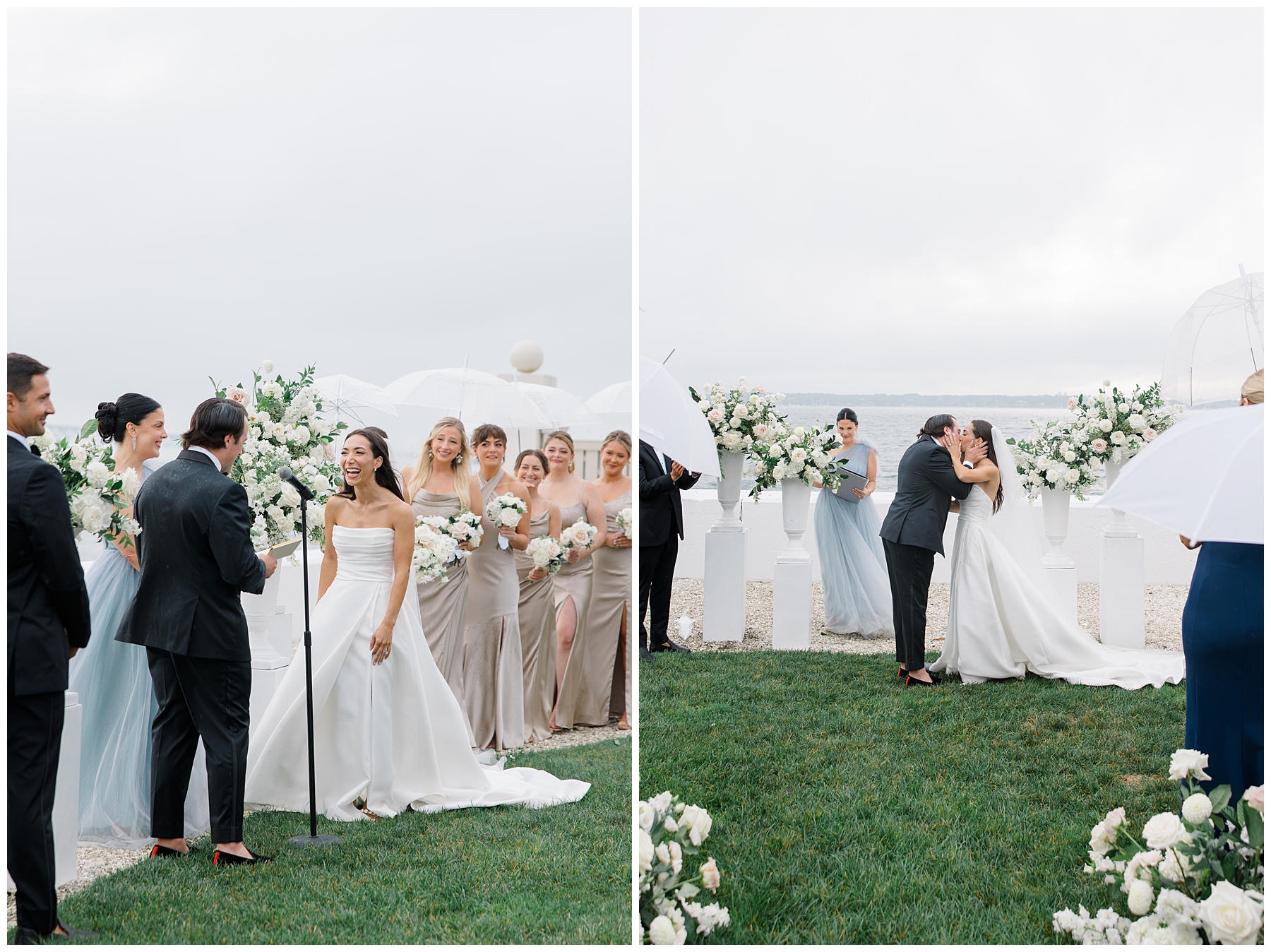 bride and groom during wedding ceremony