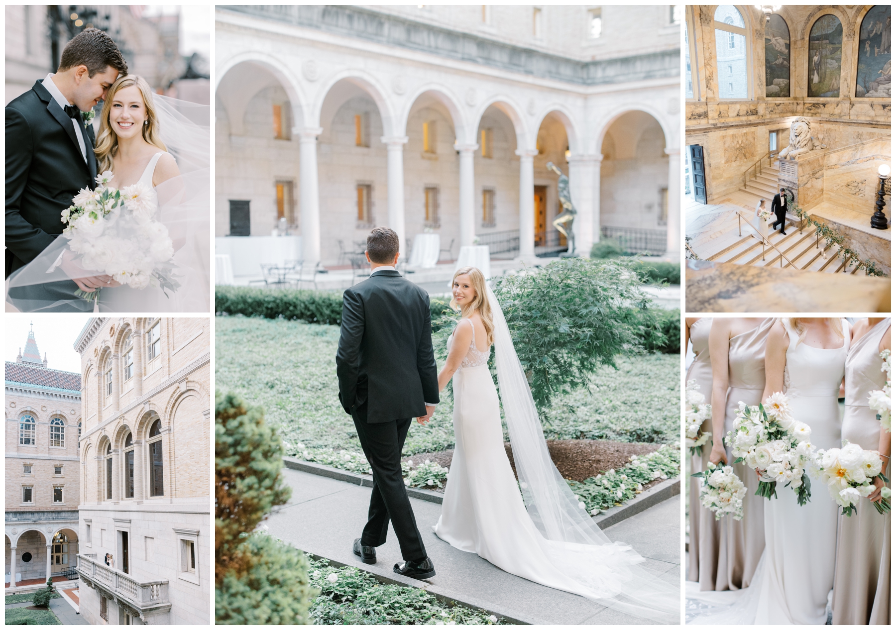 Boston Public Library Wedding