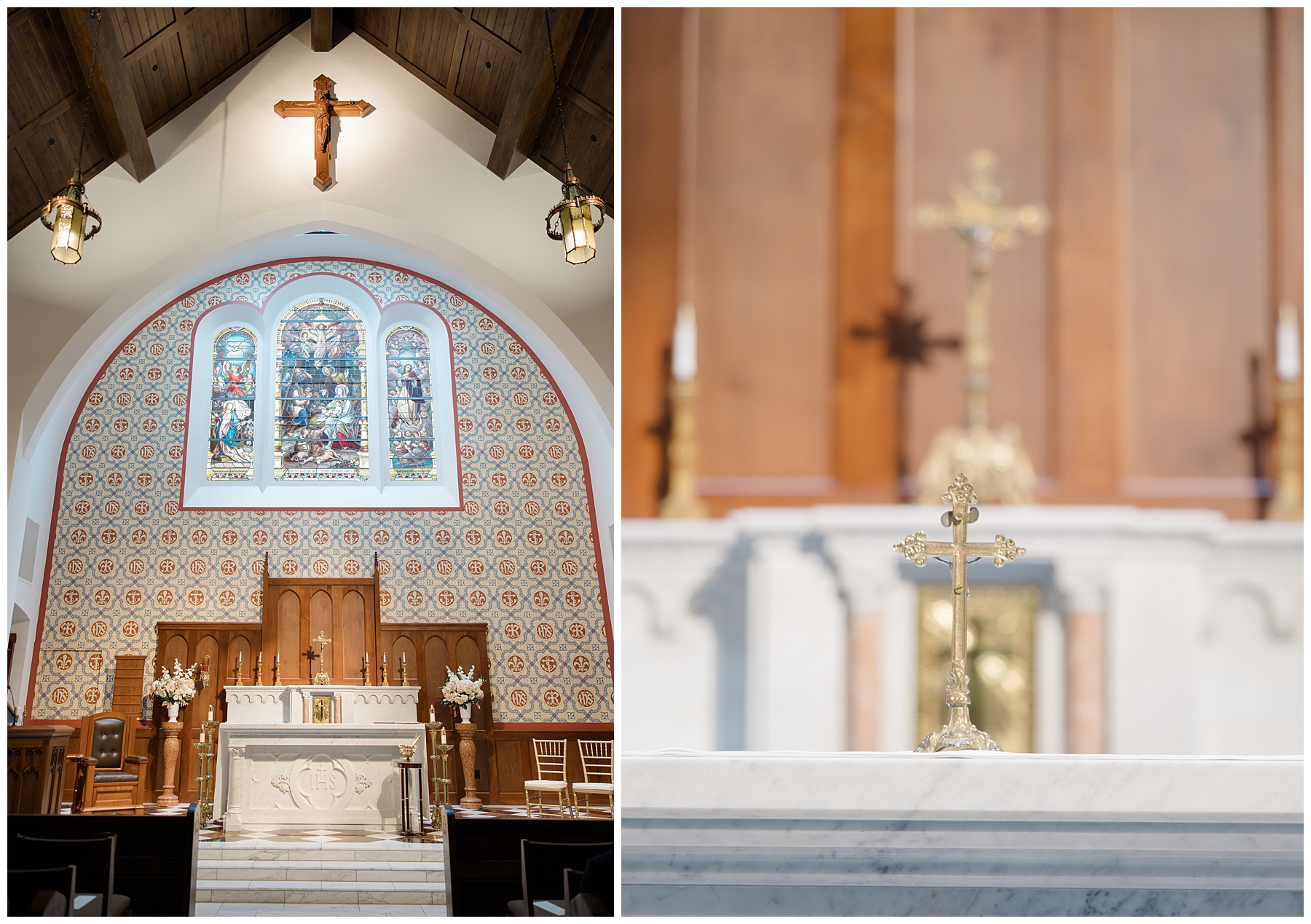 Boston Church wedding ceremony