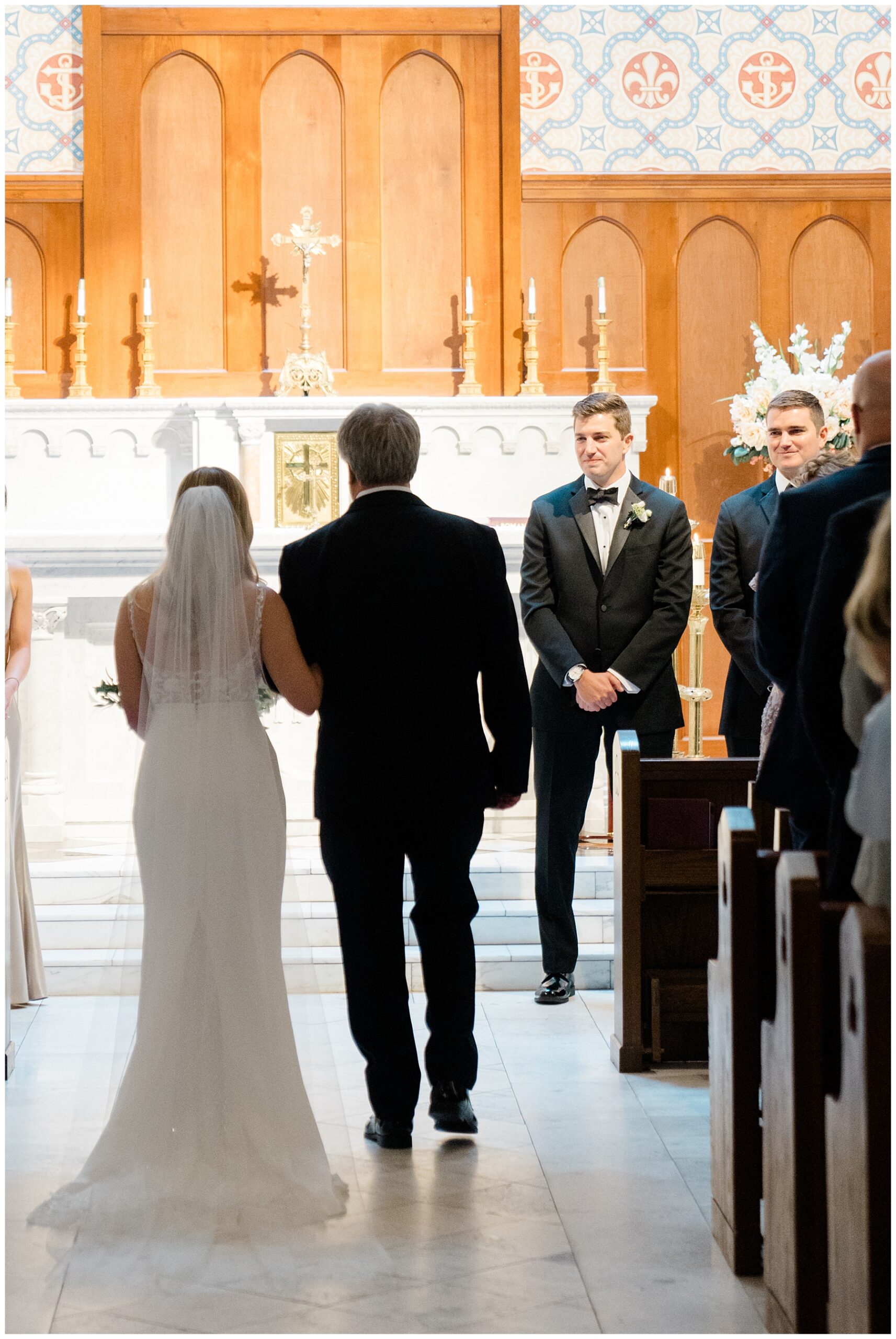 Boston Church Wedding ceremony