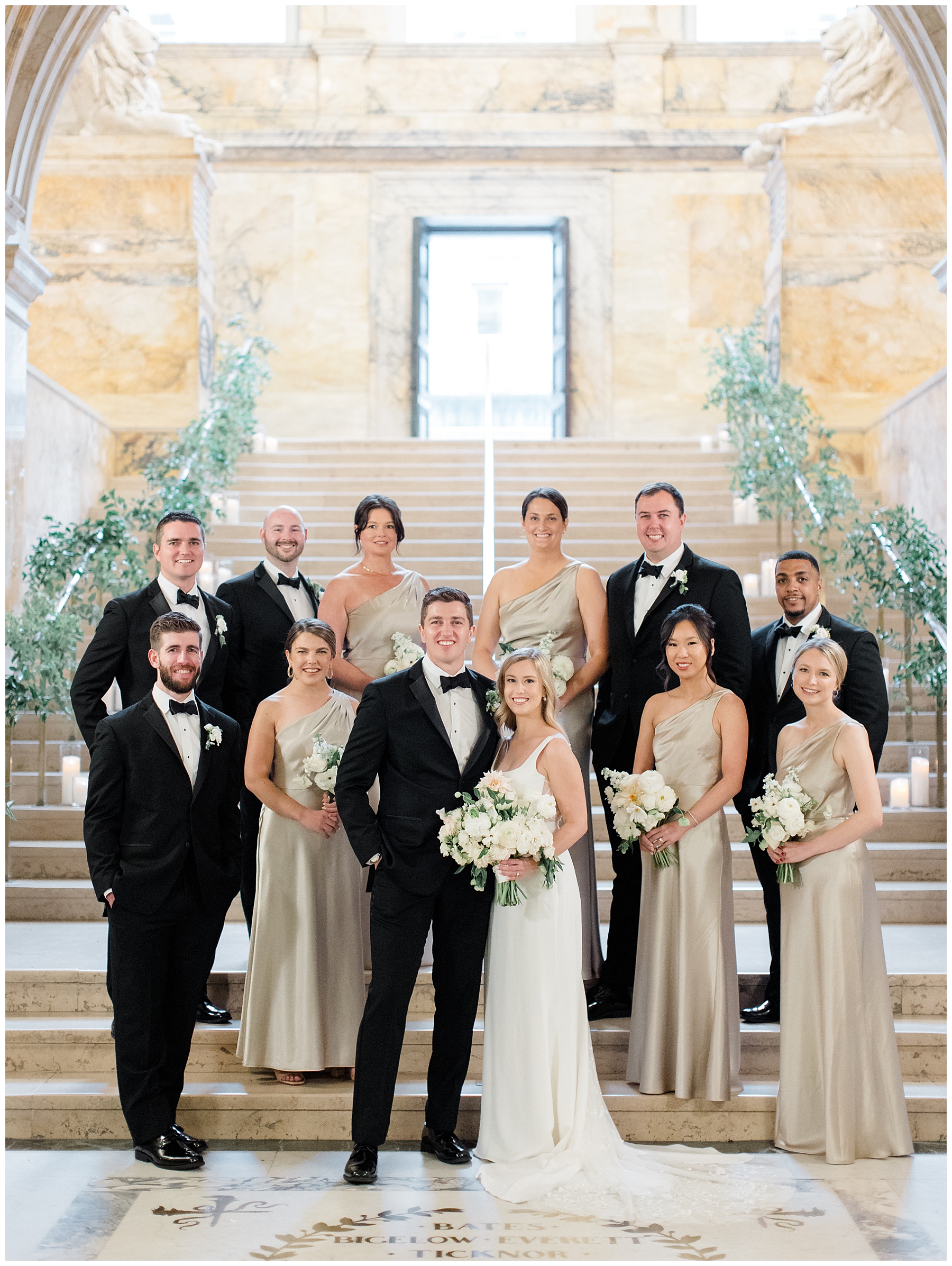 wedding party photos