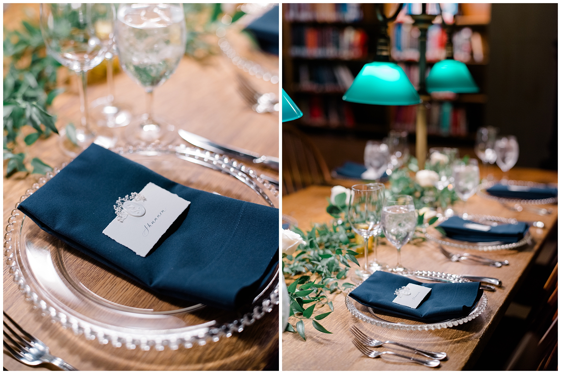 elegant tablescape and place setting