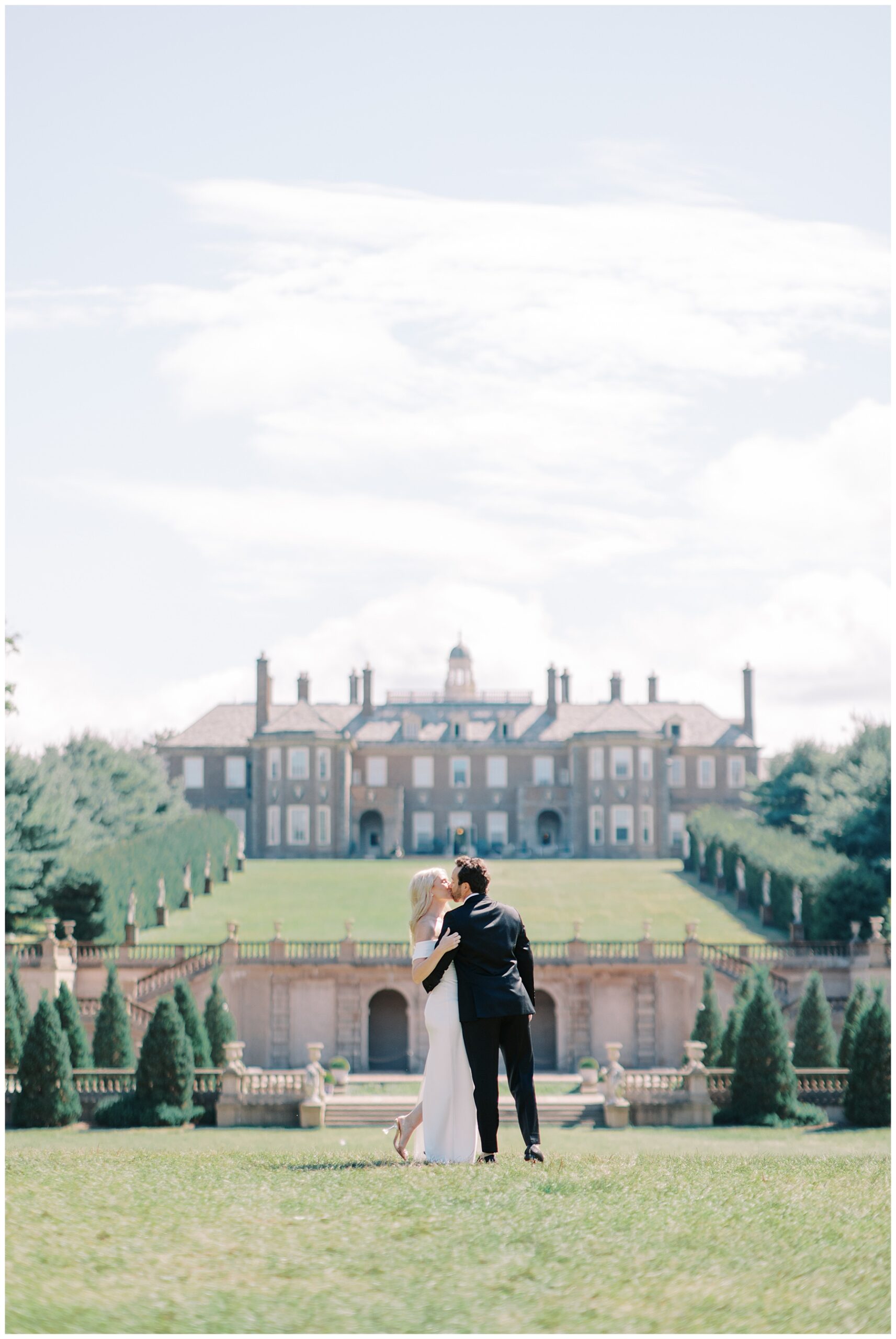 Romantic engagement session at The Crane Estate in Ipswich, MA