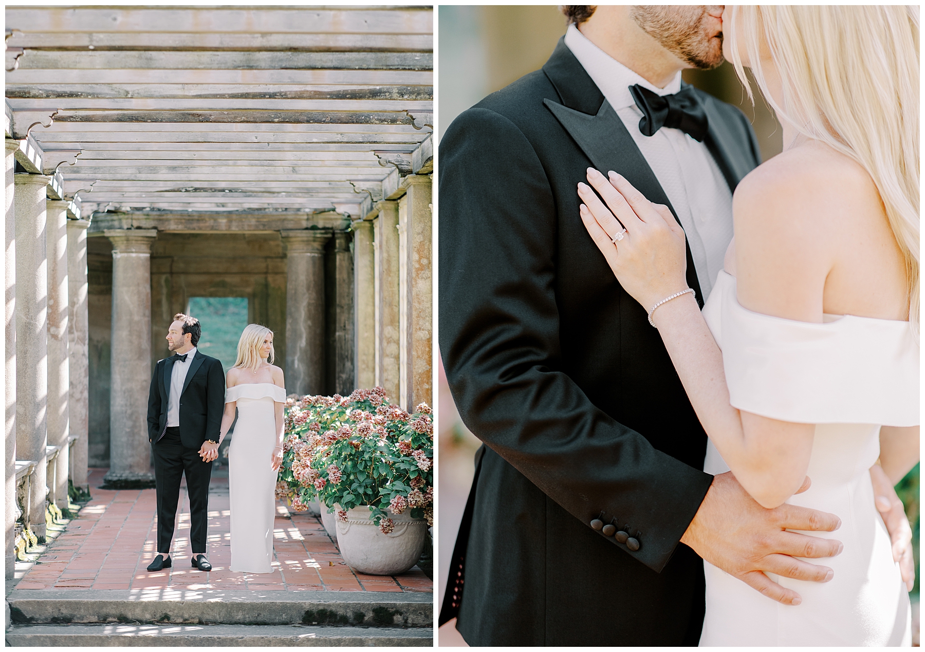 Luxe Crane Estate Engagement Session in Ipswich, MA