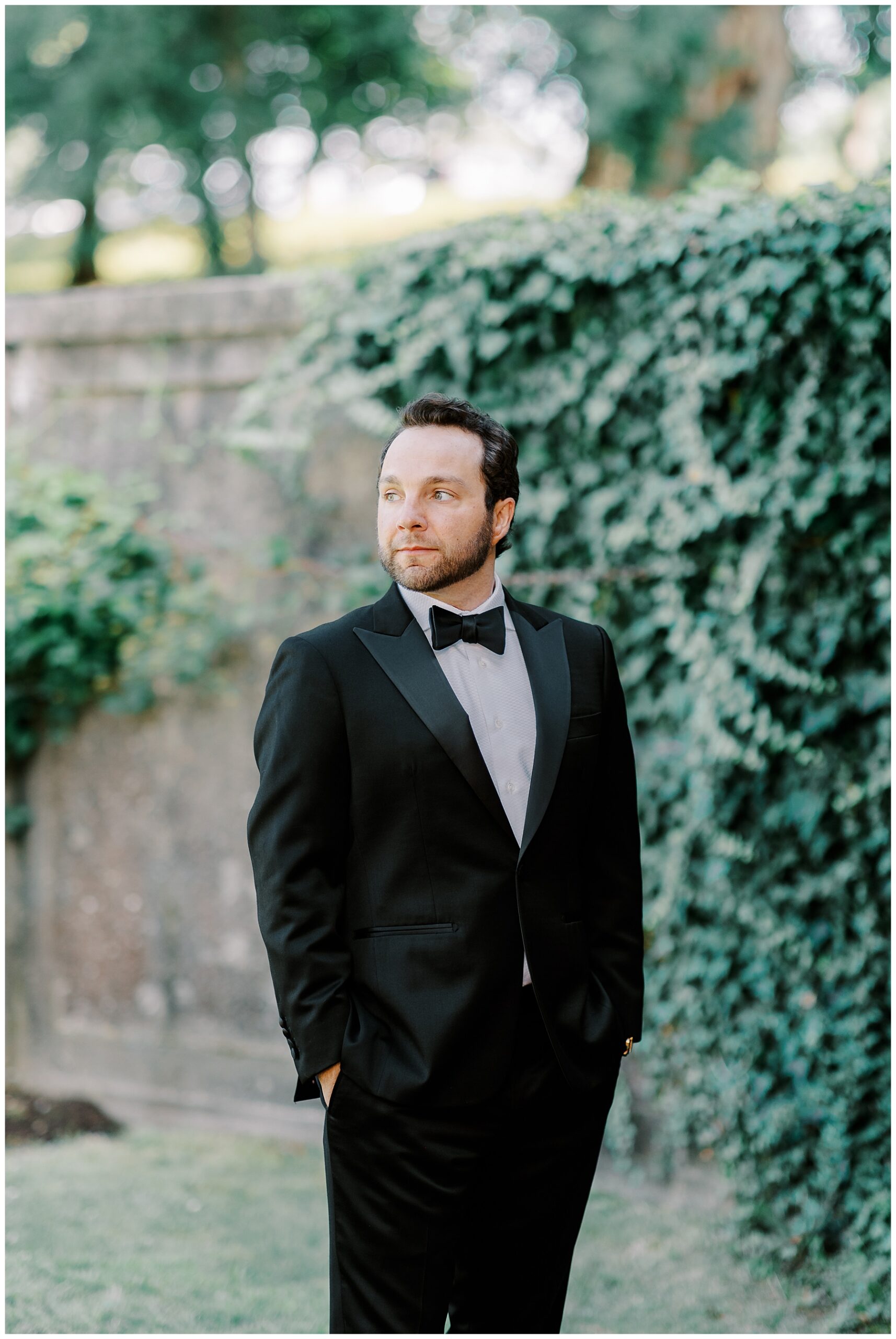 man in tux