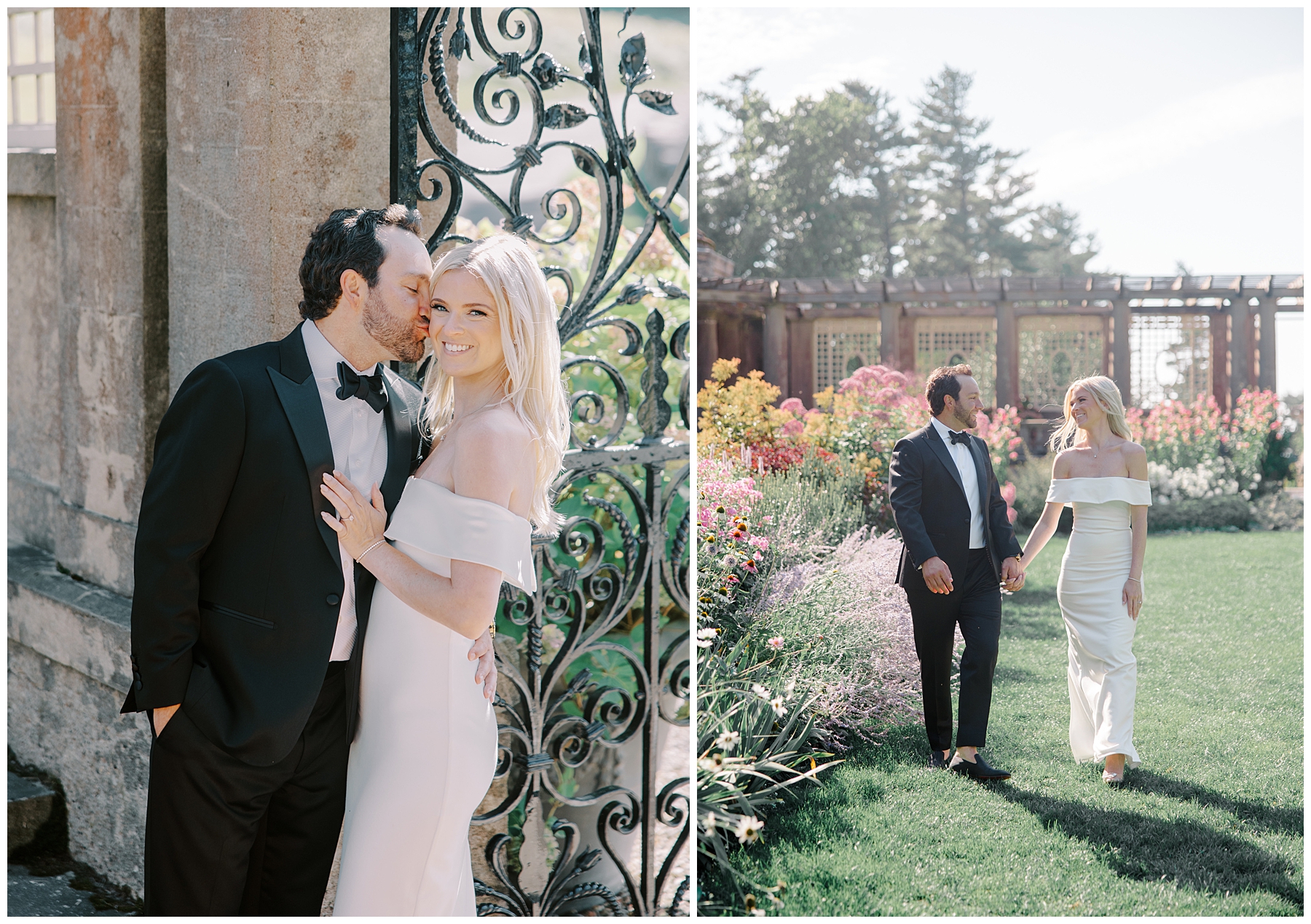 Ipswich, MA Luxe Engagement Session at The Crane Estate