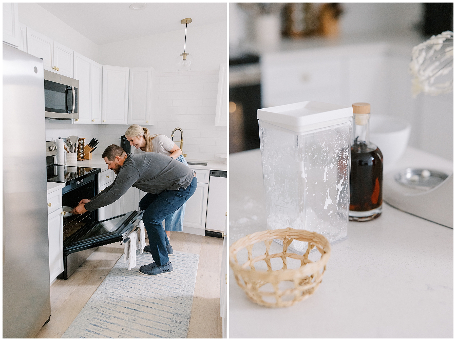 Candid At-Home Engagement Photoshoot