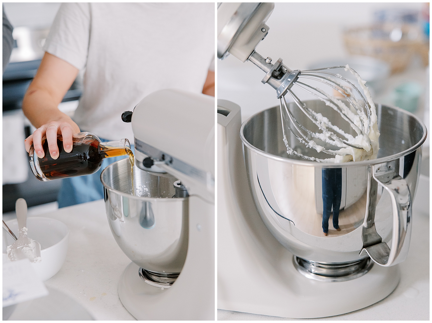 making icing for wedding cake