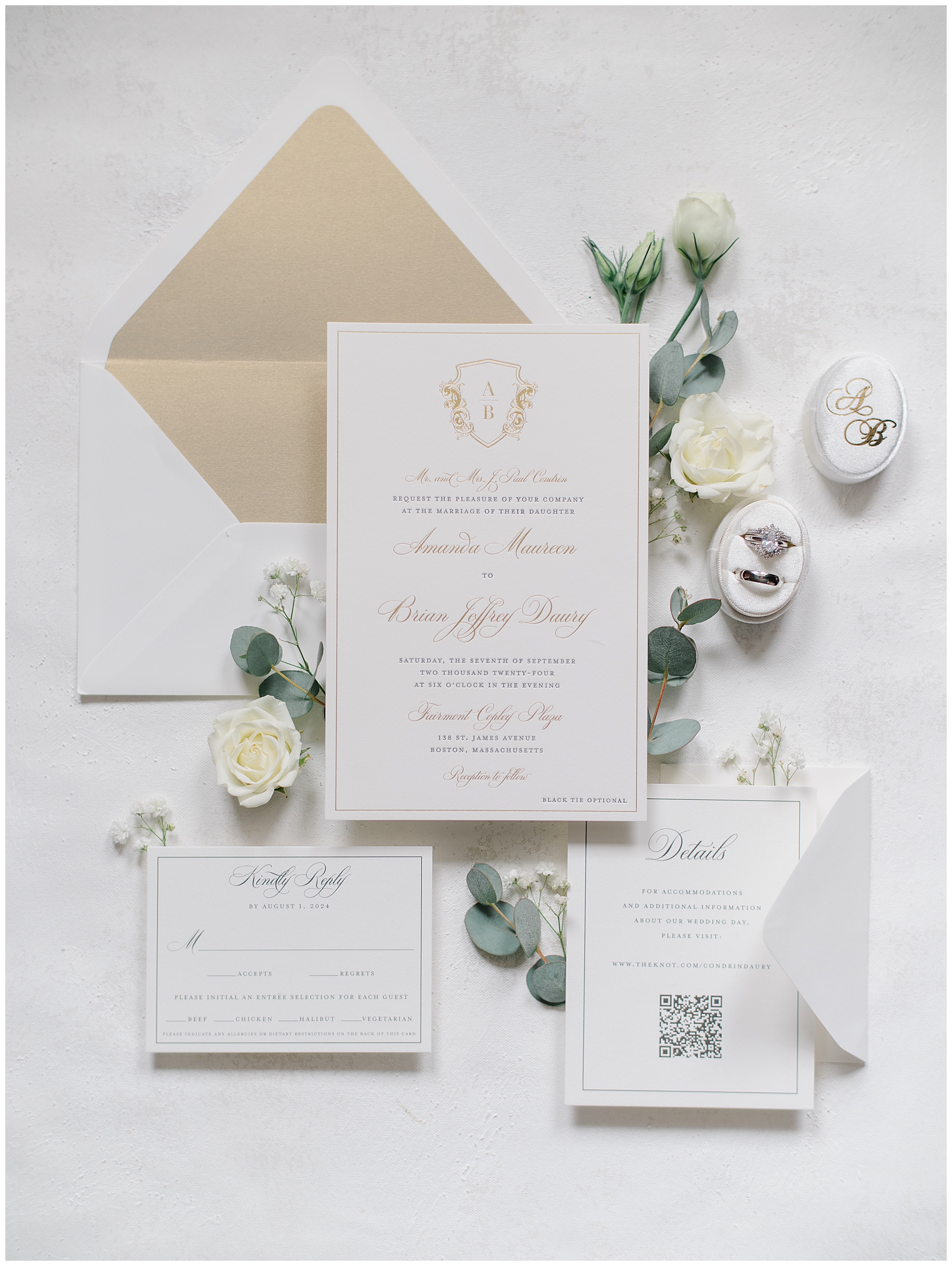 wedding invitation suite