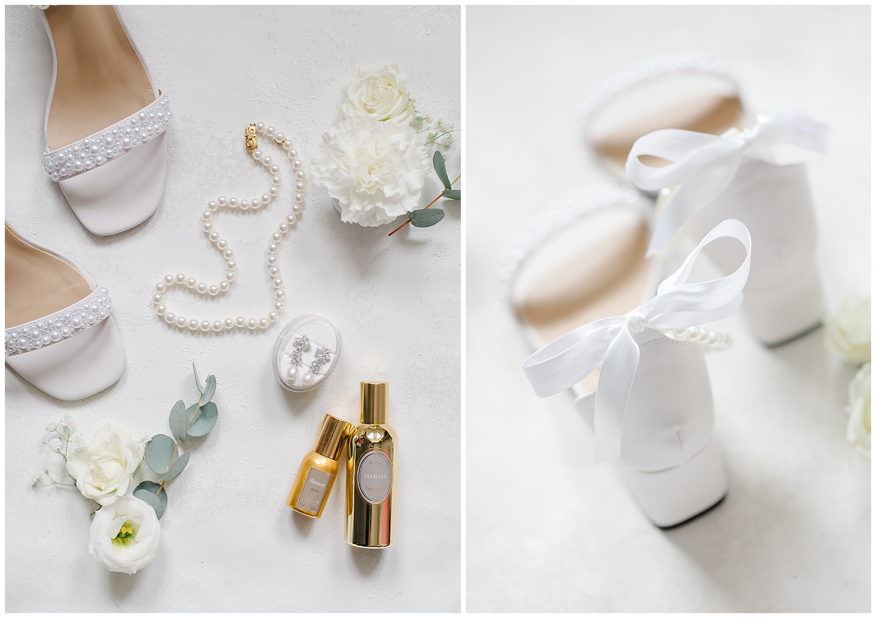 Elegant bridal details