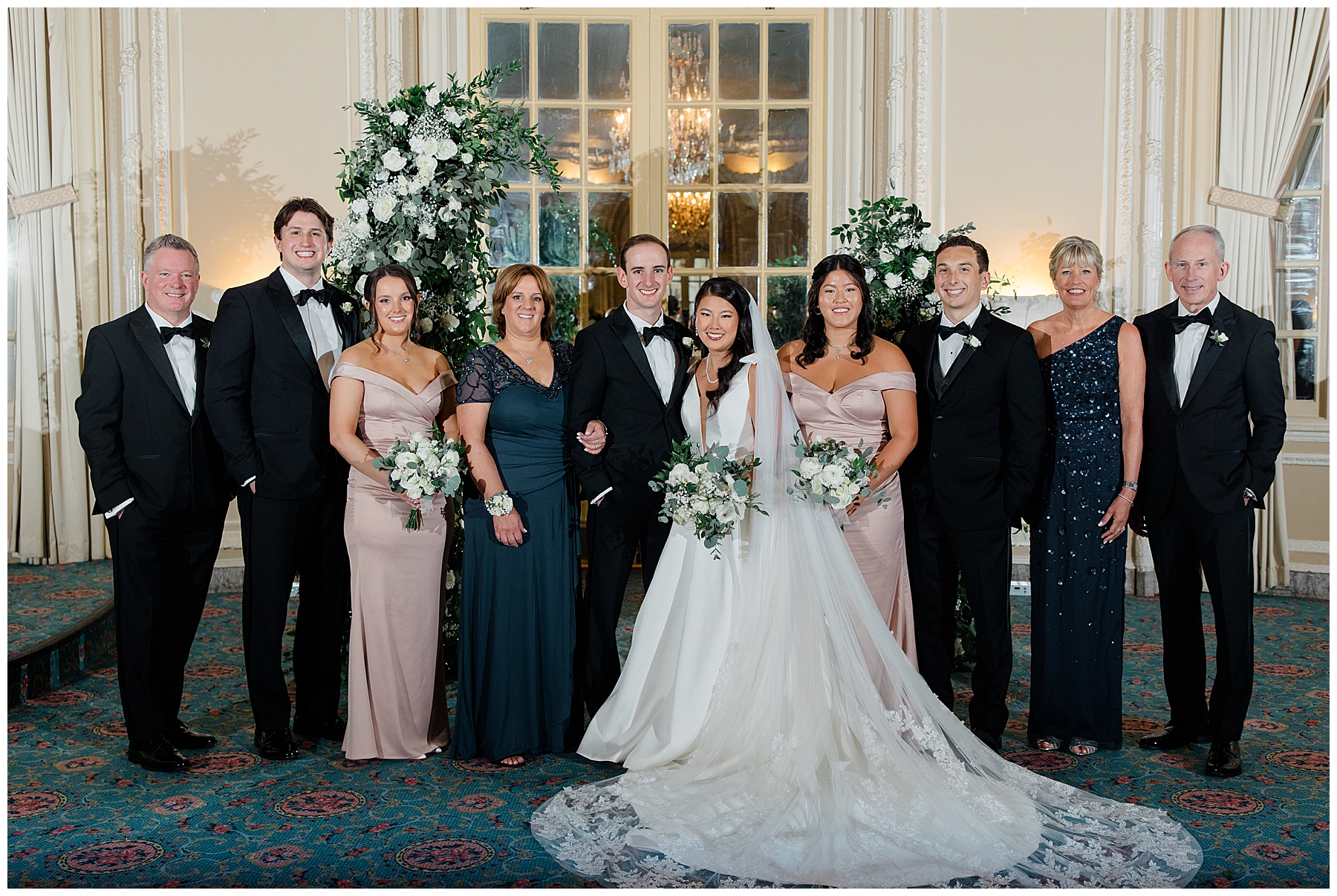 family photos from Boston Wedding