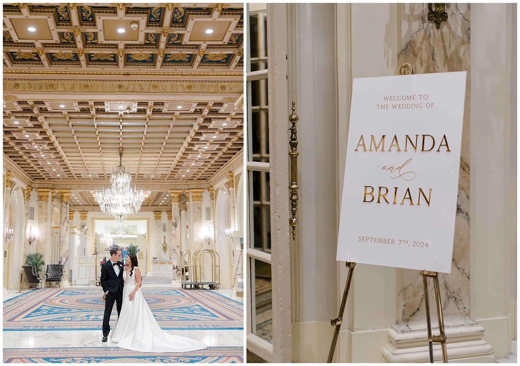 Elegant Fairmont Copley Plaza Wedding
