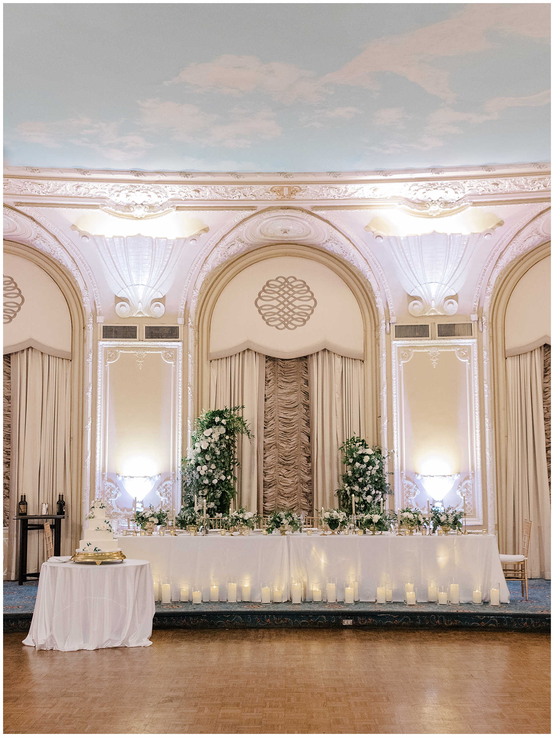 Elegant Fairmont Copley Plaza Wedding reception