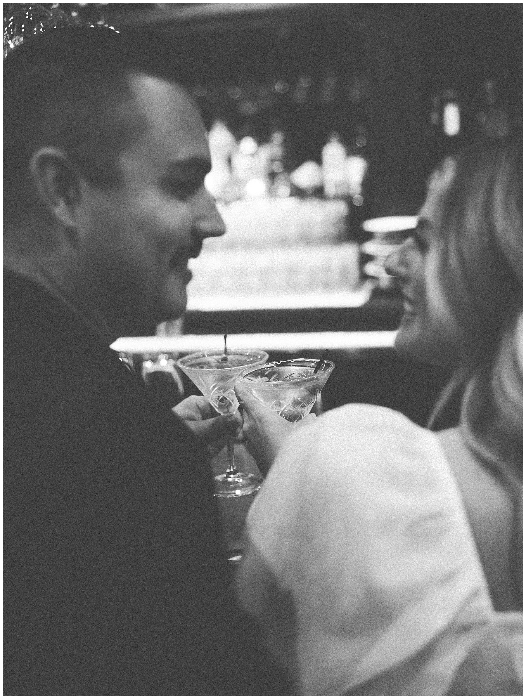 Upscale Romantic Engagement Session at Luciano’s Restaurant