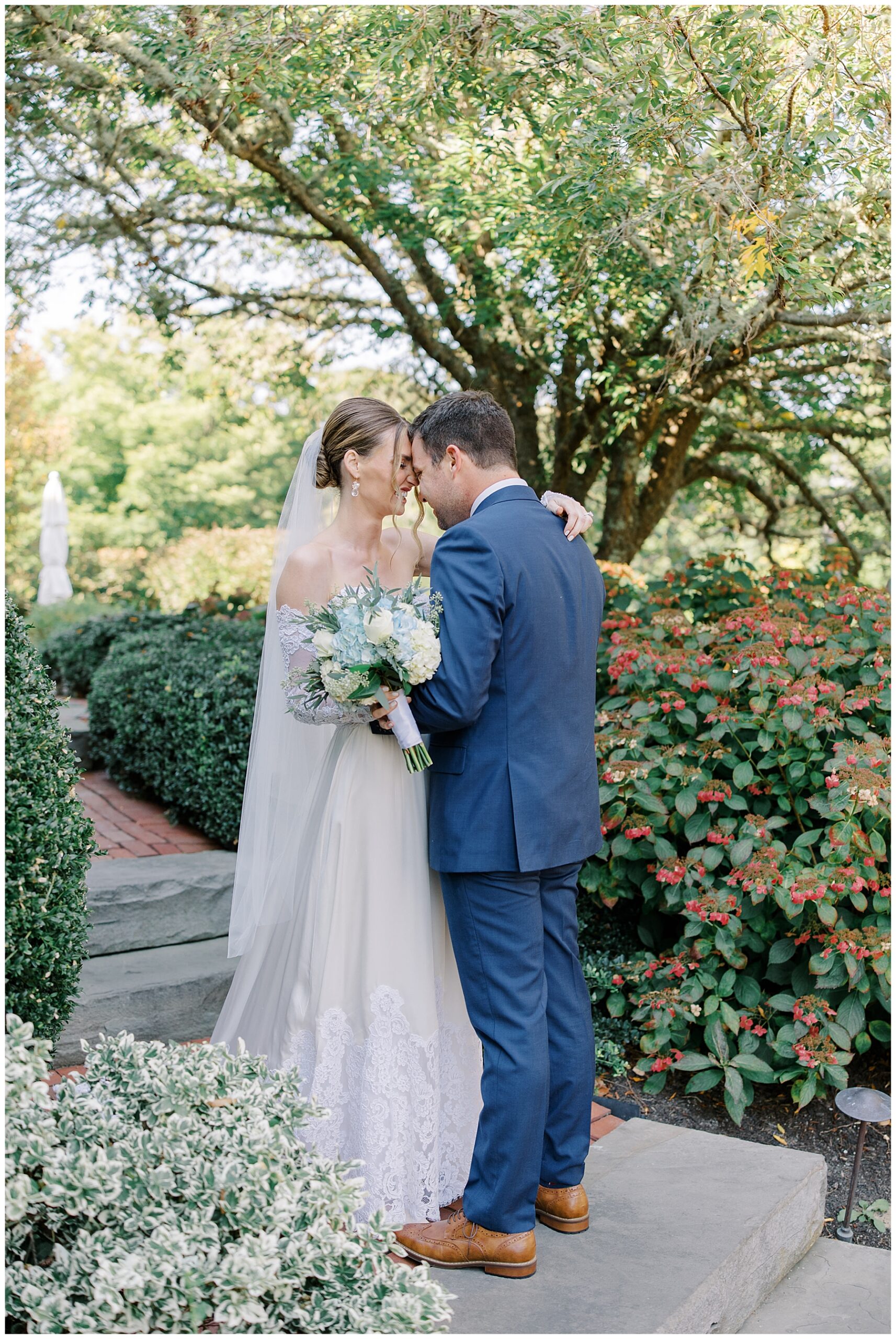 romantic wedding portraits from Intimate Wequassett Resort Wedding in Cape Cod