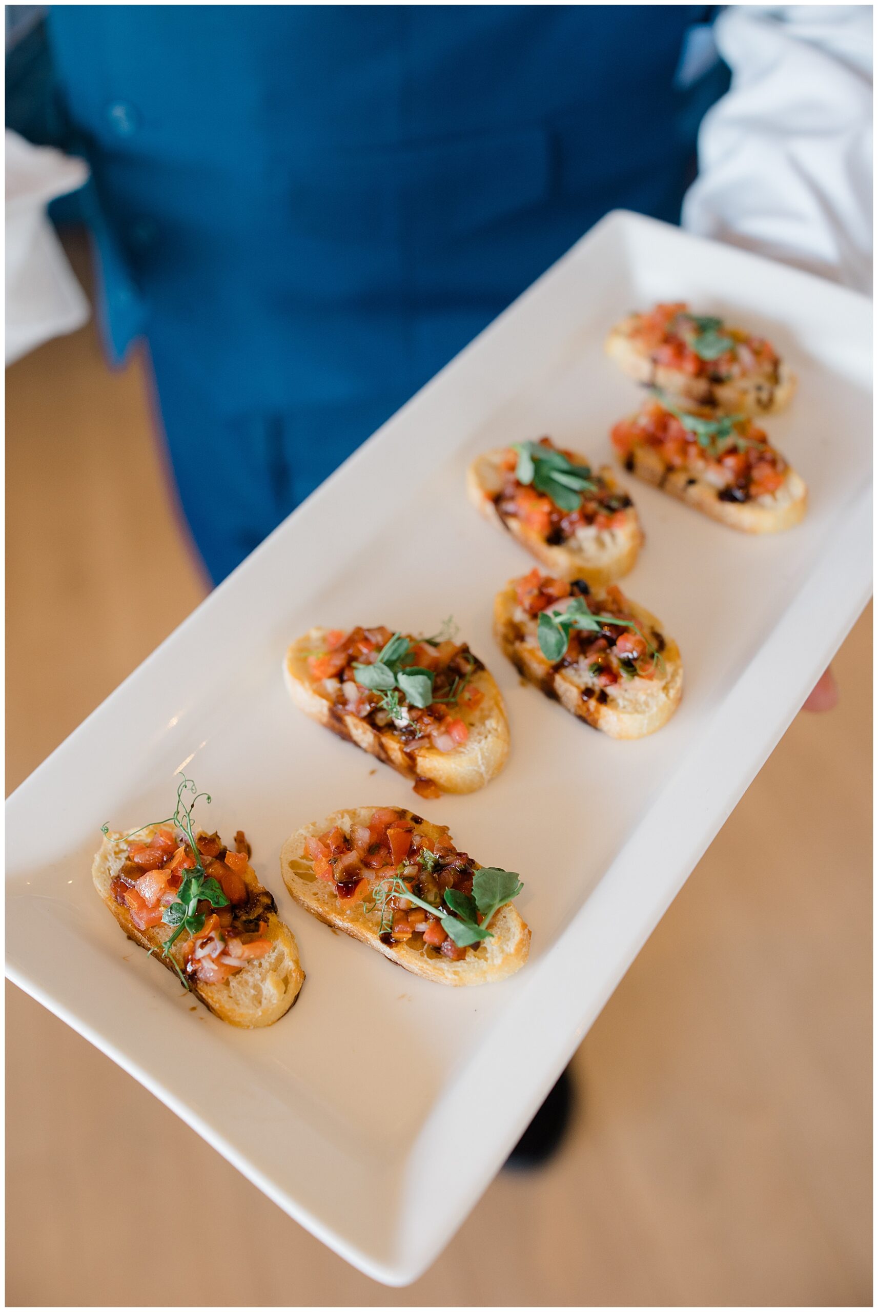 appetizers at cocktail hour