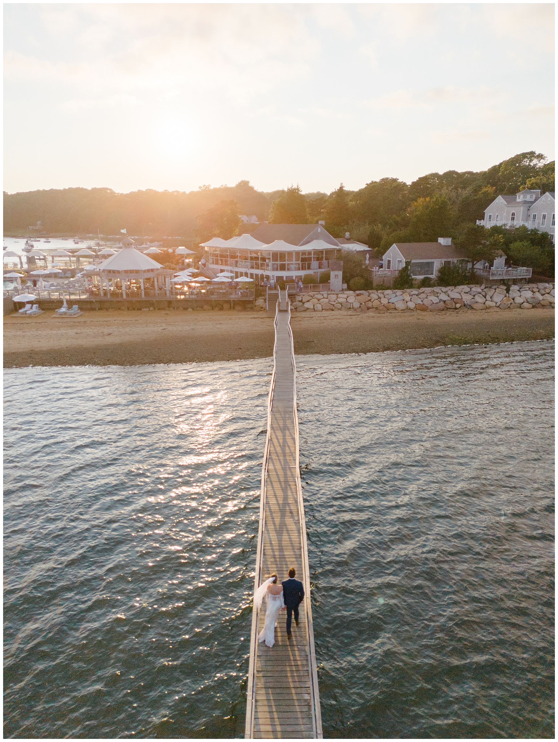 Romantic wedding photos from Intimate Wequassett Resort Wedding in Cape Cod