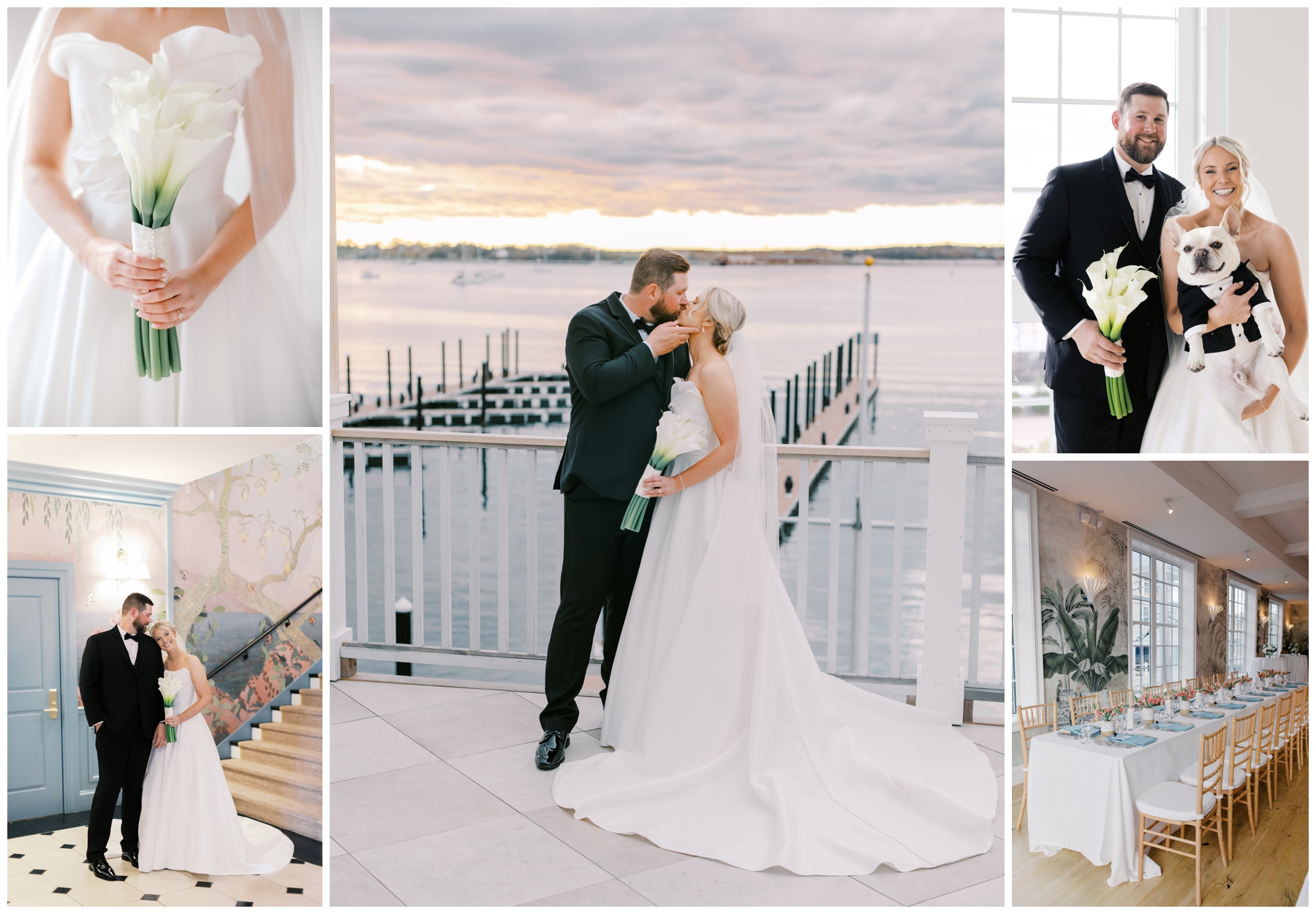 Gardiner House Wedding in Newport, RI