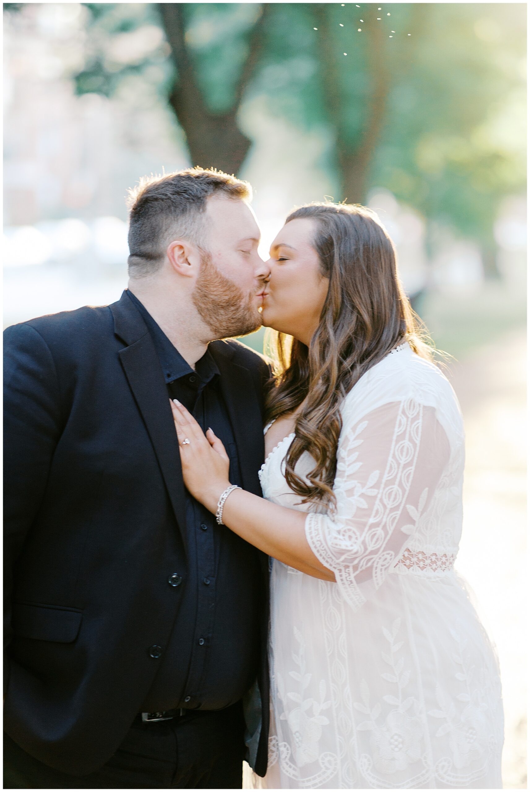 Romantic engagement photos in Bosong 