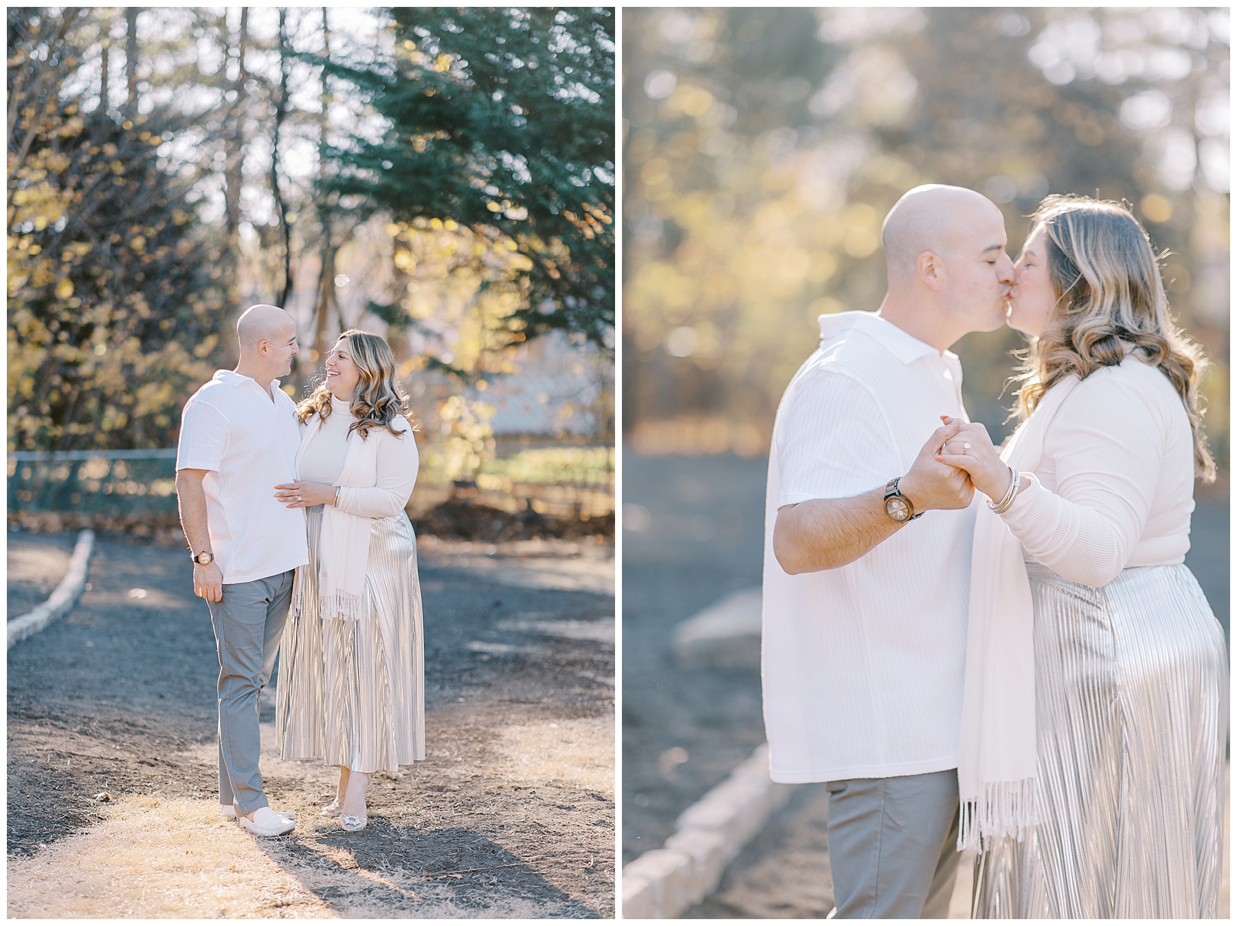 At-Home Surprise Christmas Proposal in Rhode Island