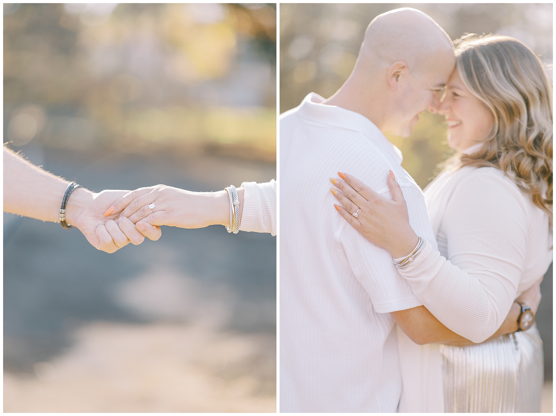 At-Home Surprise Christmas Proposal in Rhode Island