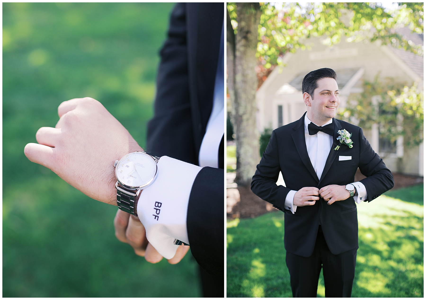 groom in tux 