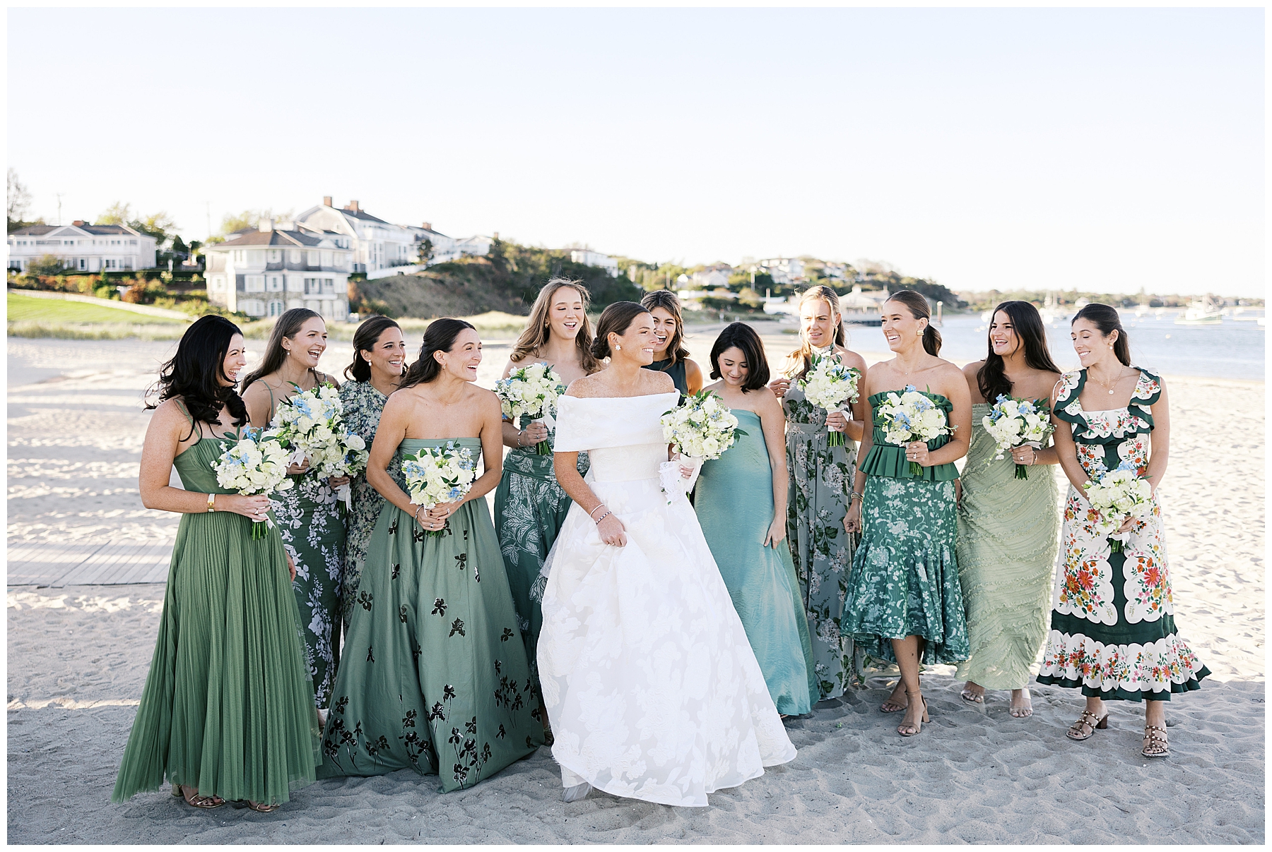bridal party portraits 