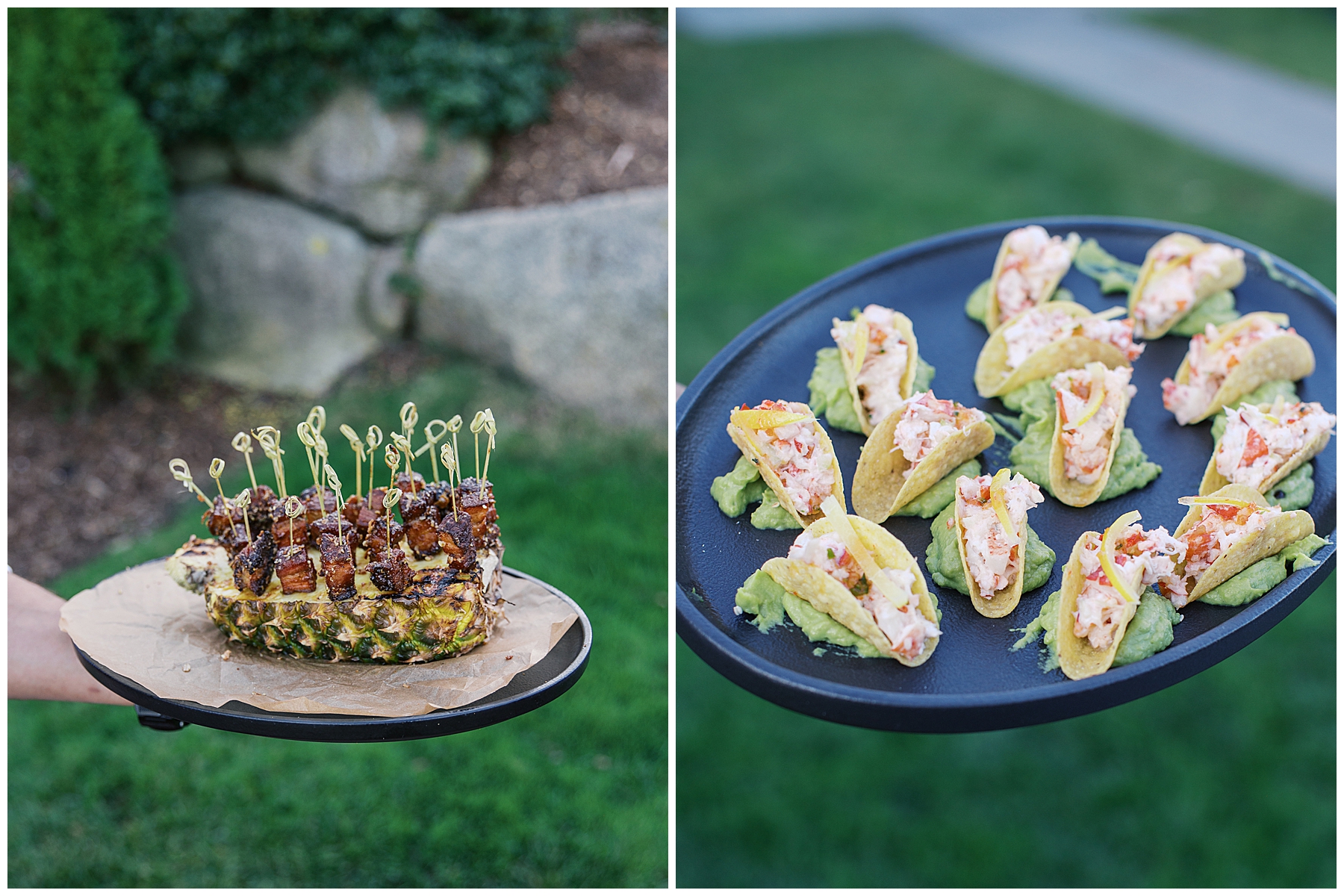 appetizers at cocktail hour