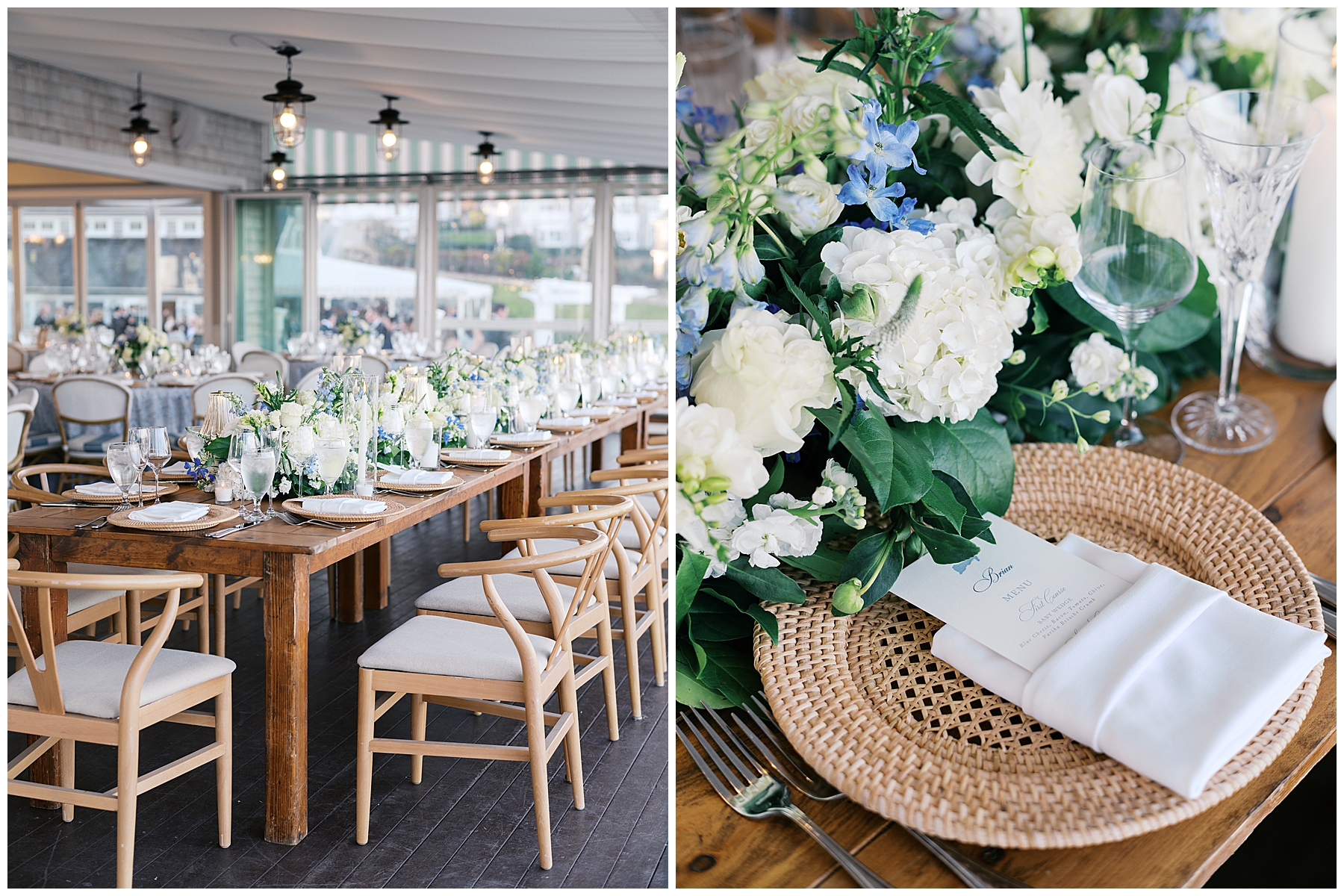 coastal cape cod wedding at Chatham Bars Inn