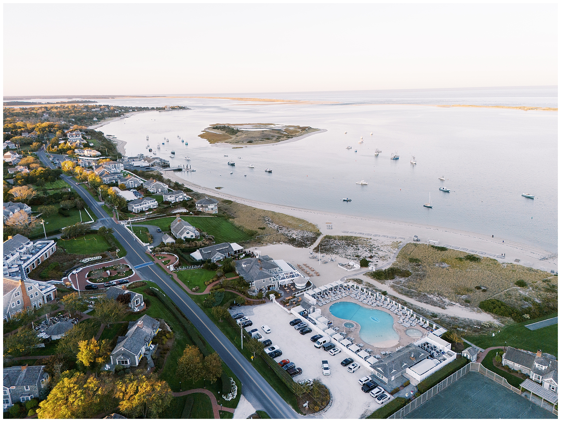 luxury coastal Chatham Bars Inn Wedding 