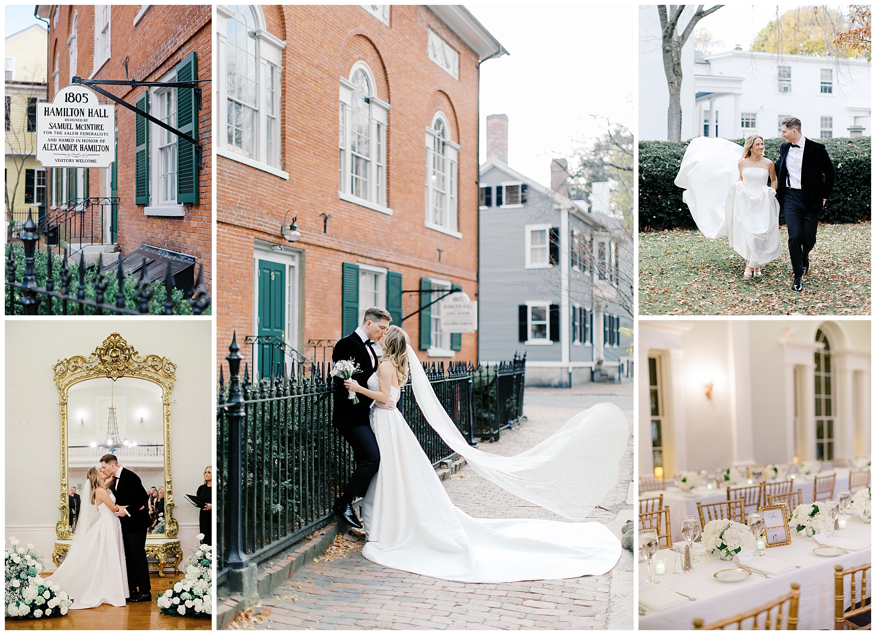 Hamilton Hall Wedding in Salem