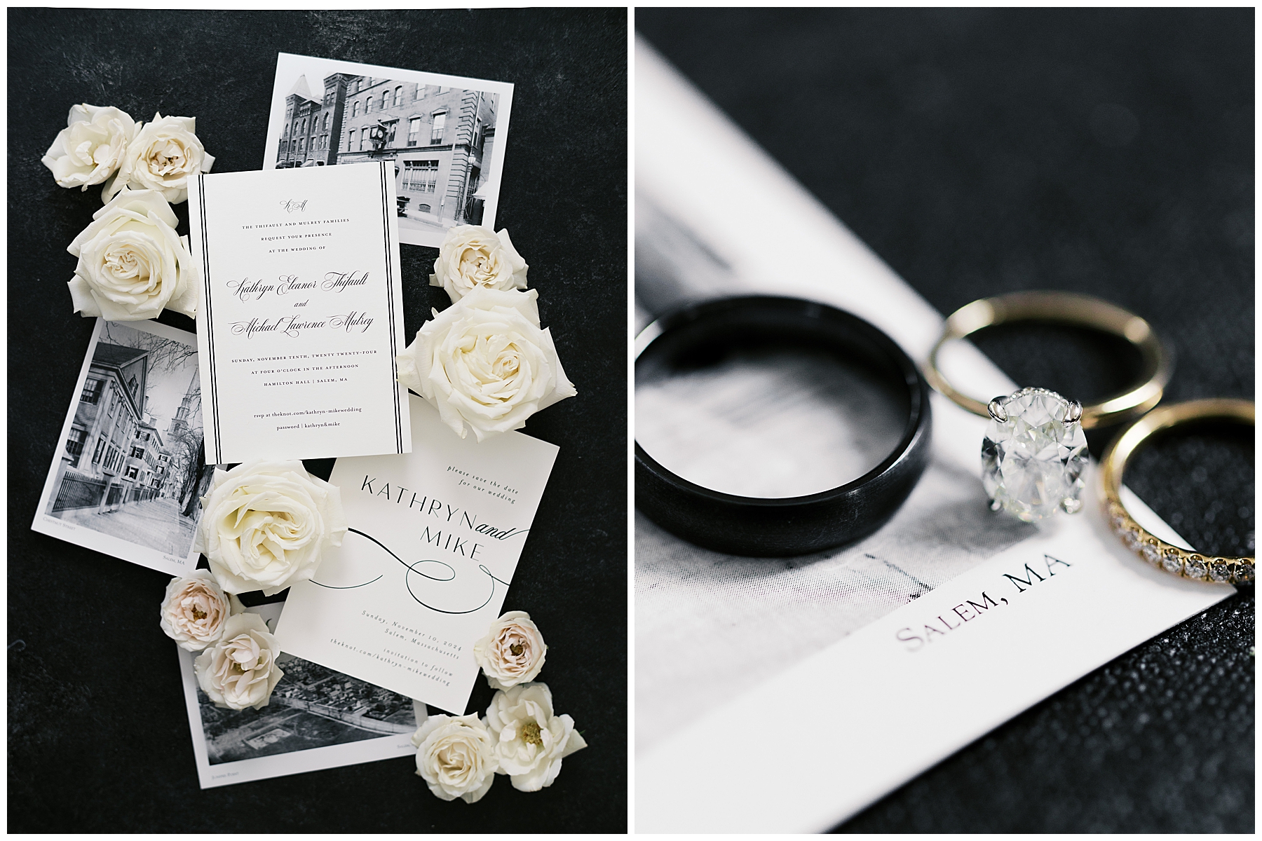 timeless wedding details and flat lay design