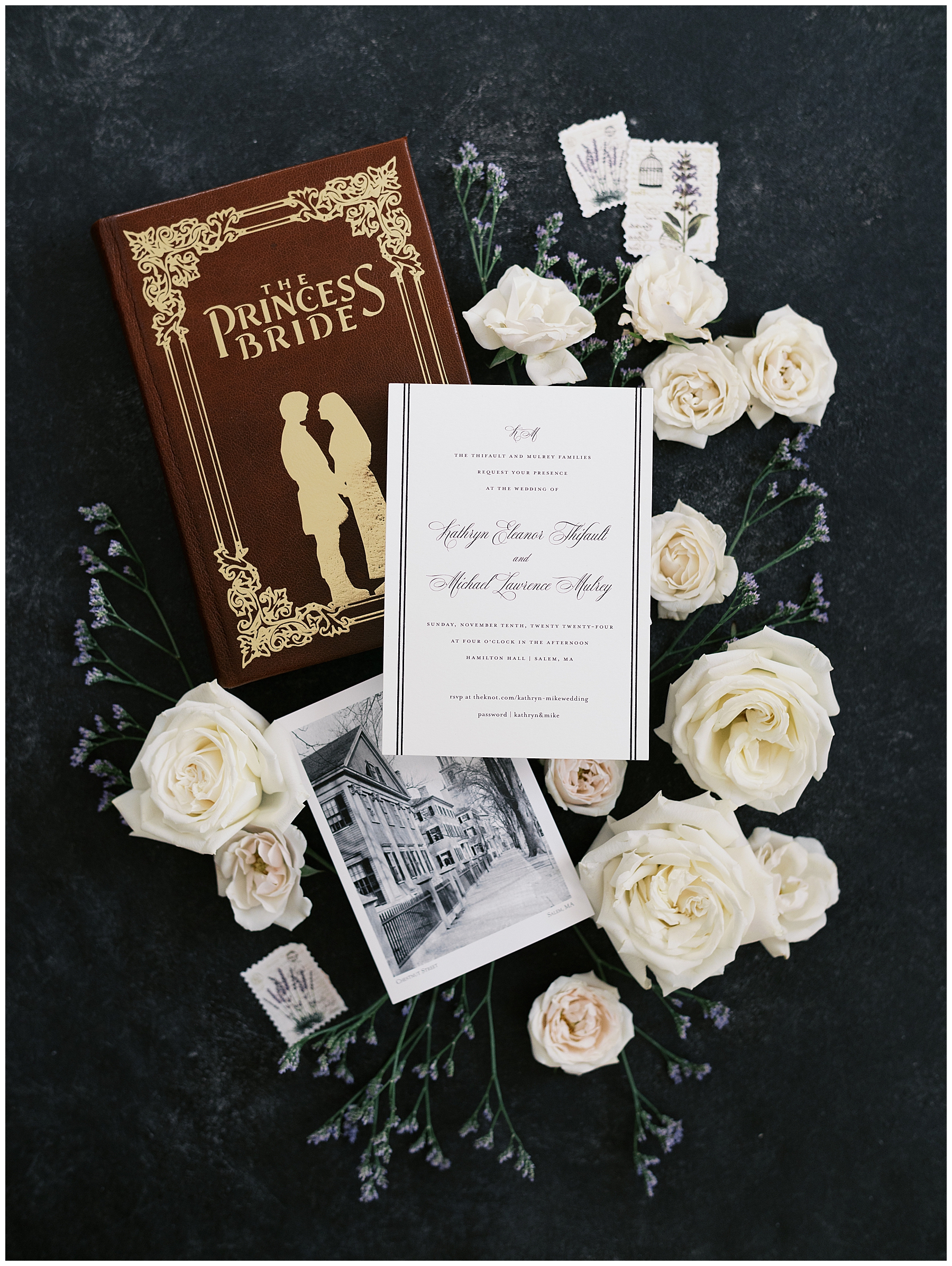 wedding details and flat lay design