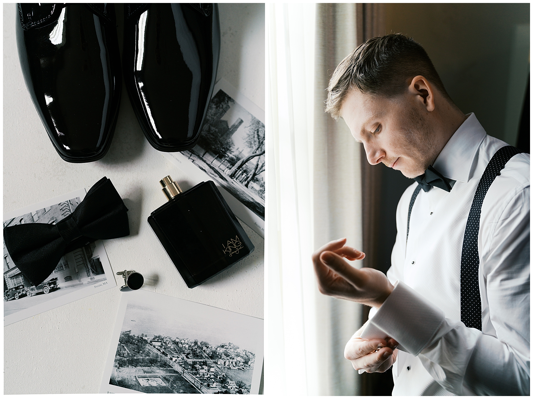 groom details and getting ready