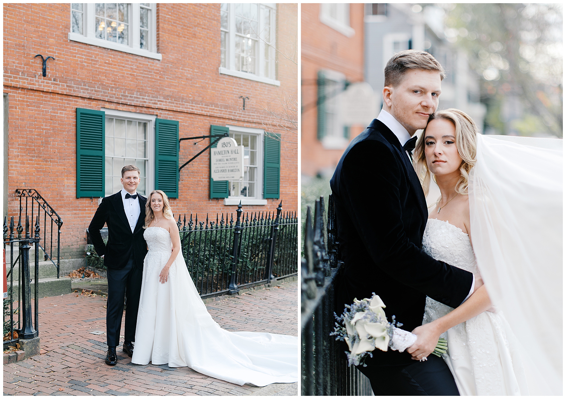 Hamilton Hall Wedding photos in Salem, MA